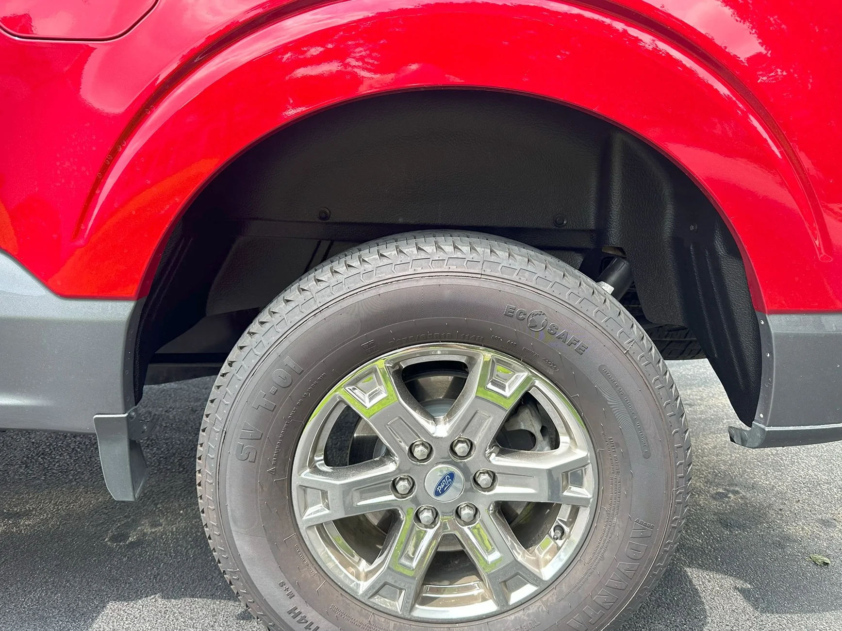 Ford F-150 Just installed Husky wheel well liners After liners