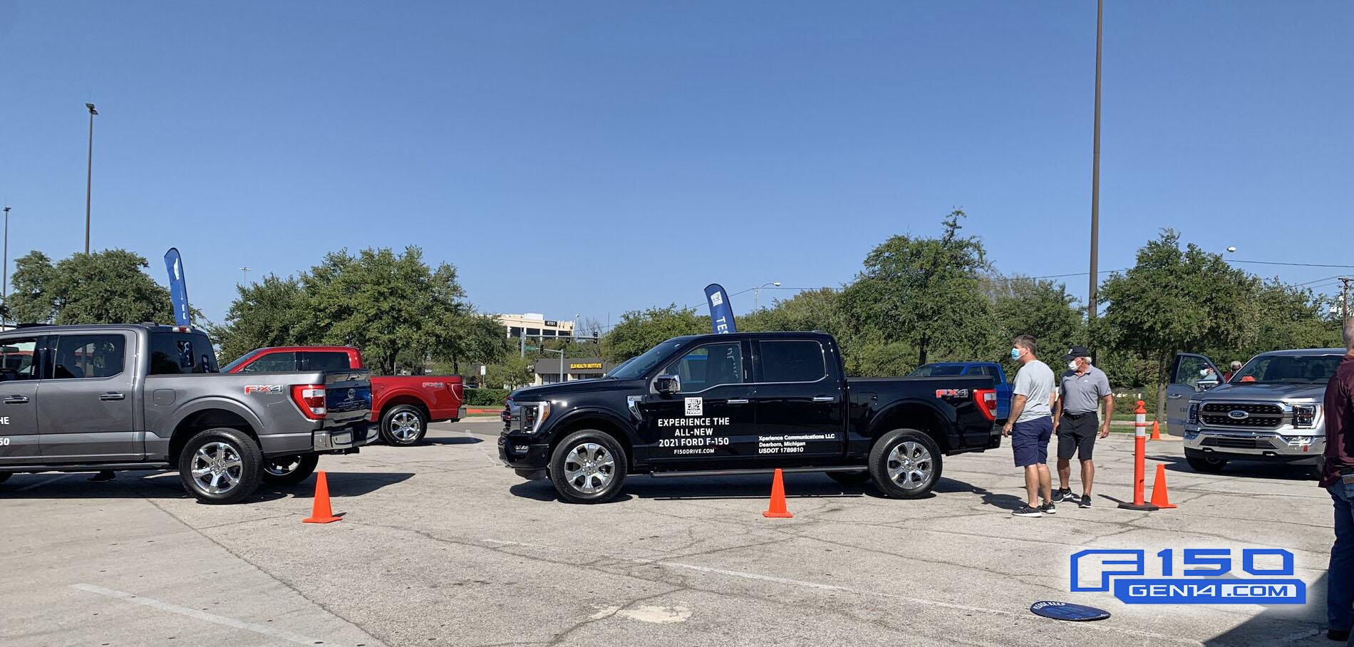 Ford F-150 AGATE BLACK F-150 (2021+) Club Agaate Black 2021 F-150 Platinum 4