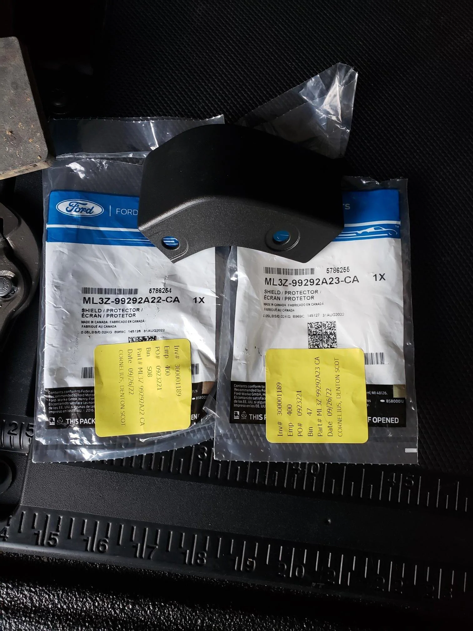 Ford F-150 Regular Cab SWB build Areo Tab Part Numbers