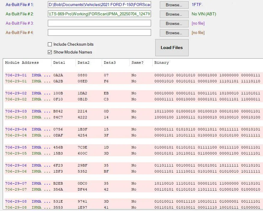 Ford F-150 Rear Parking Aid and Camera View As-Built