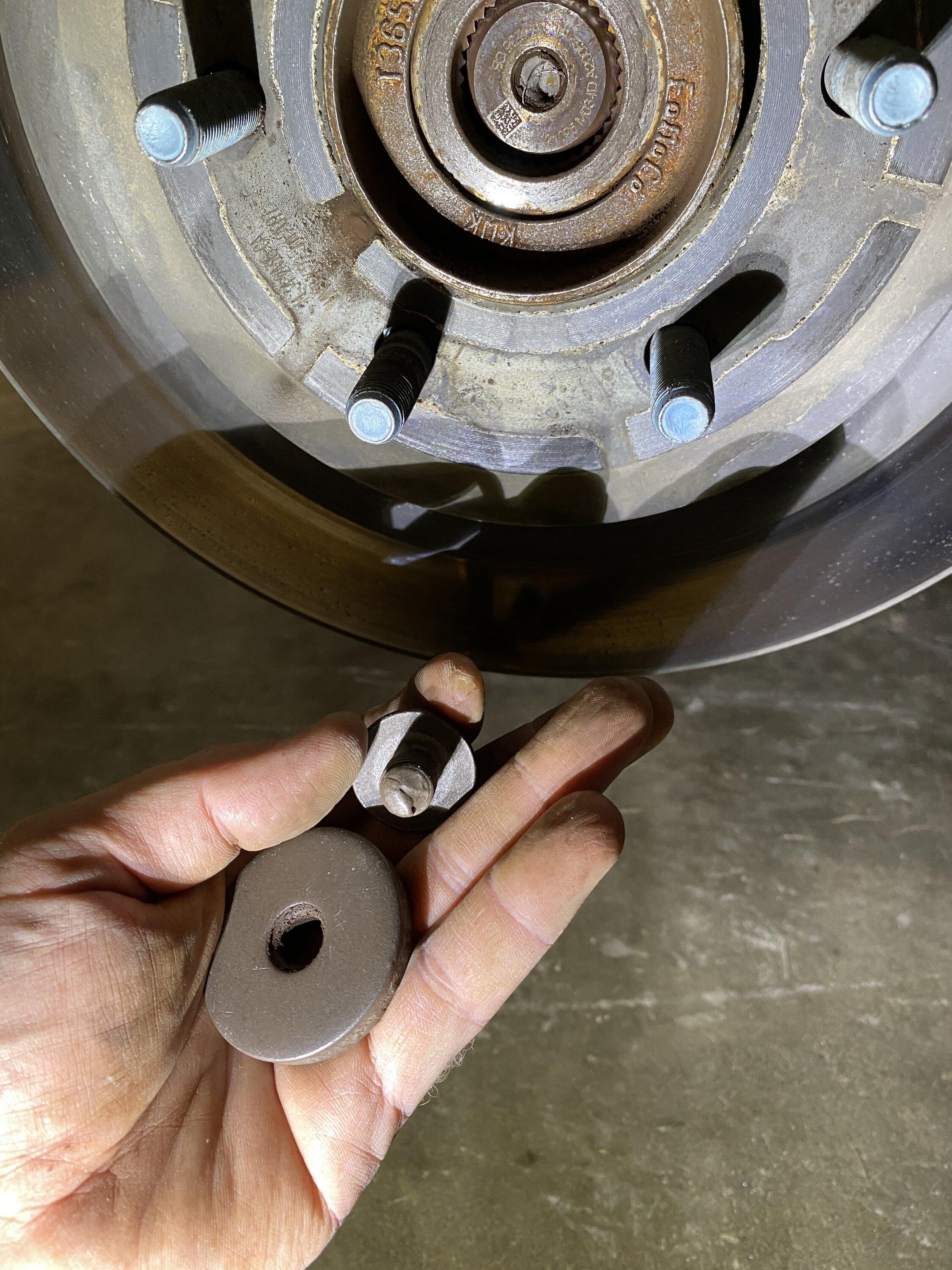 Ford F-150 Can anyone tell me what this is (part failure on axle)......? B1B07892-71B0-4798-A66A-0B679E886D47