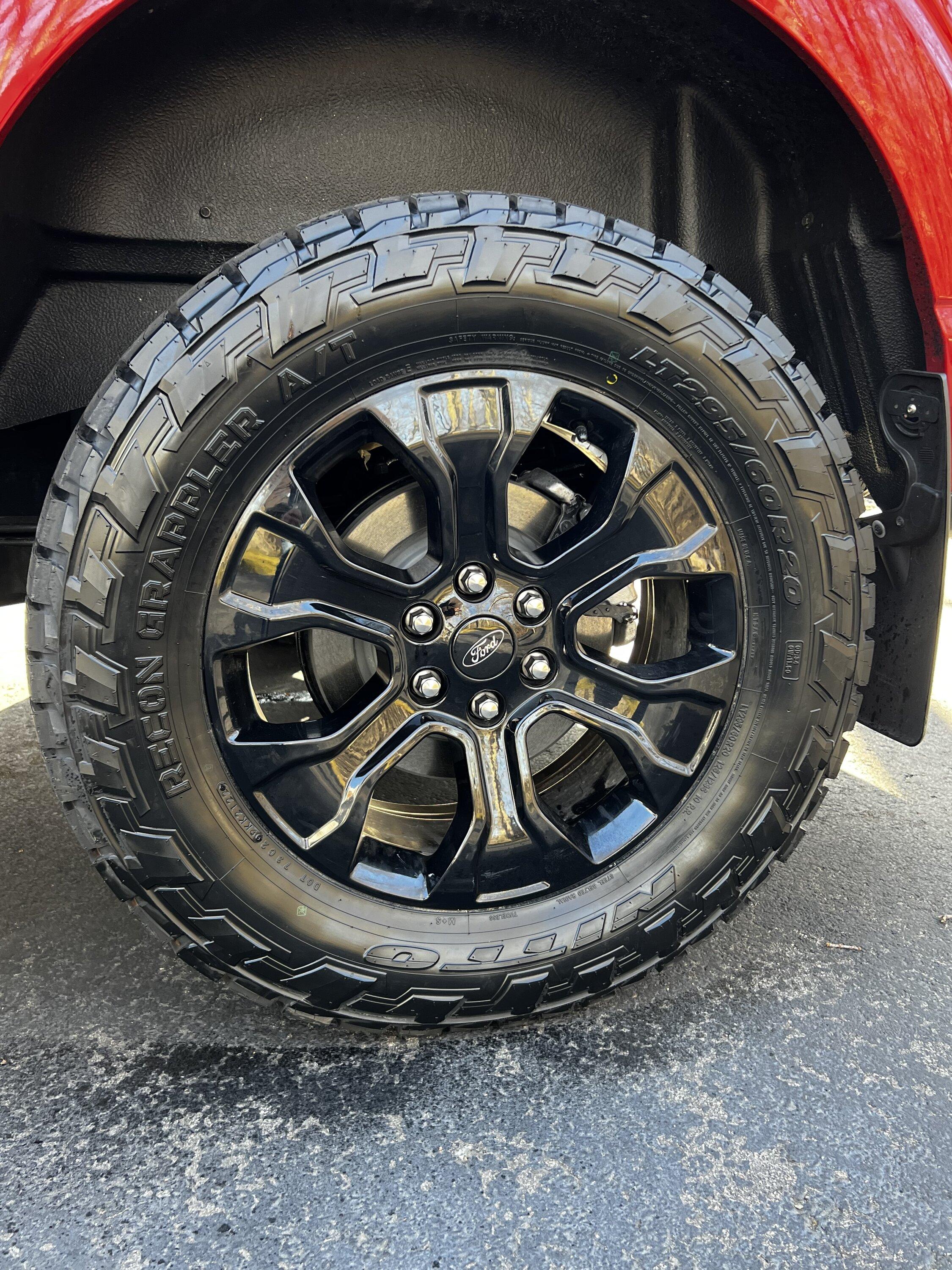 Ford F-150 BAP wheels with non-factory tires? B1C290B3-5077-46EB-A107-0FB09A673B1F