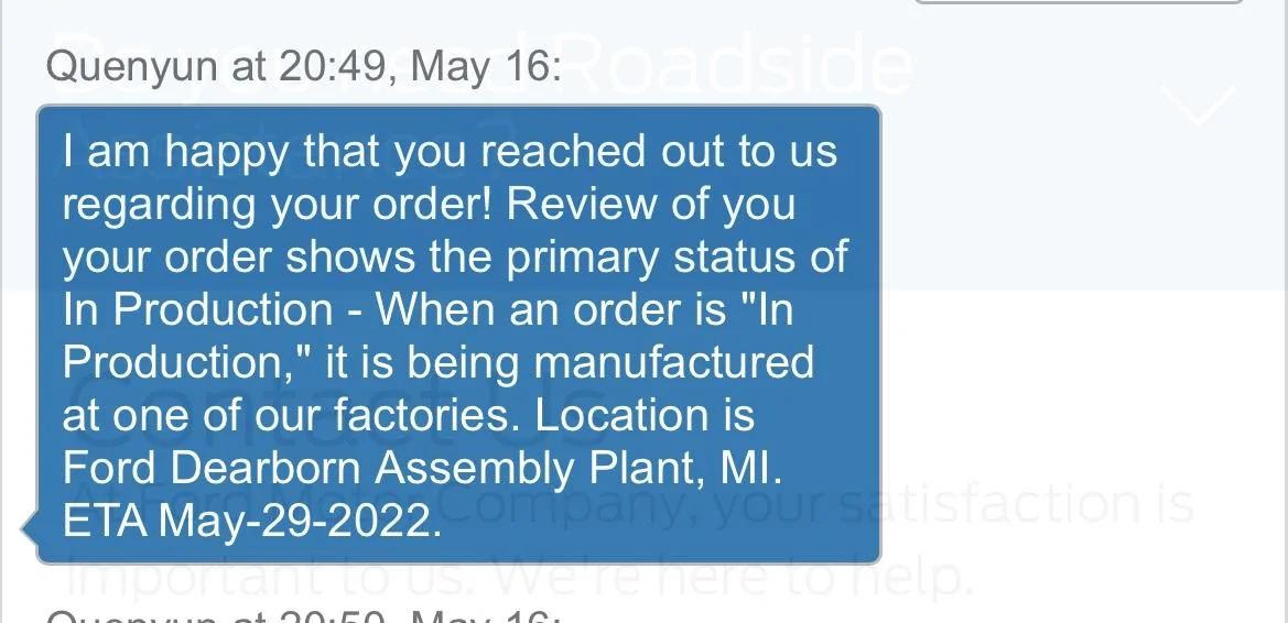 Ford F-150 05/09/22 Build week B392A488-7225-4278-91C5-7F7941B9F539
