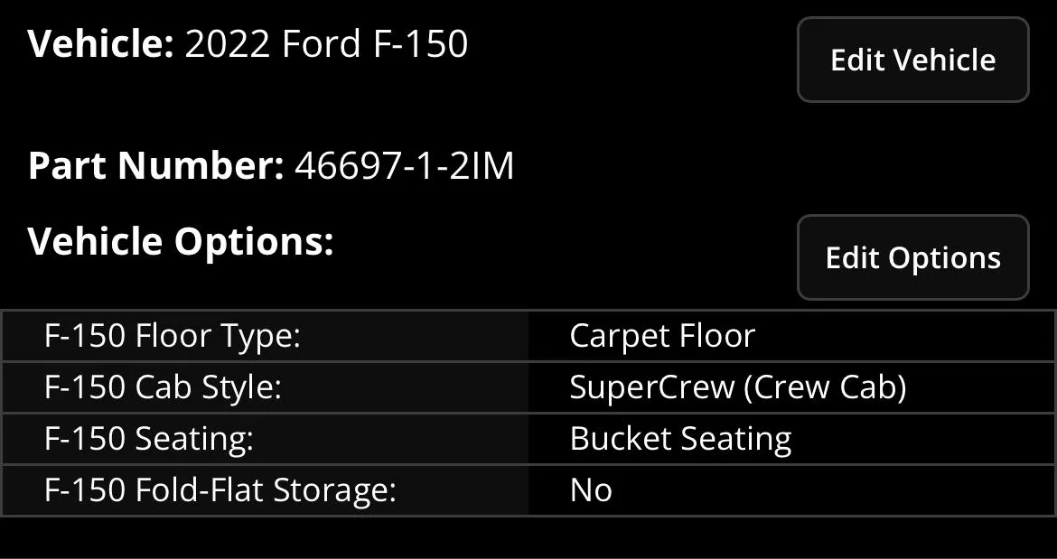 Ford F-150 WeatherTech HP Floorliners Installed B420D91F-A0F7-447A-A44C-8455404956ED