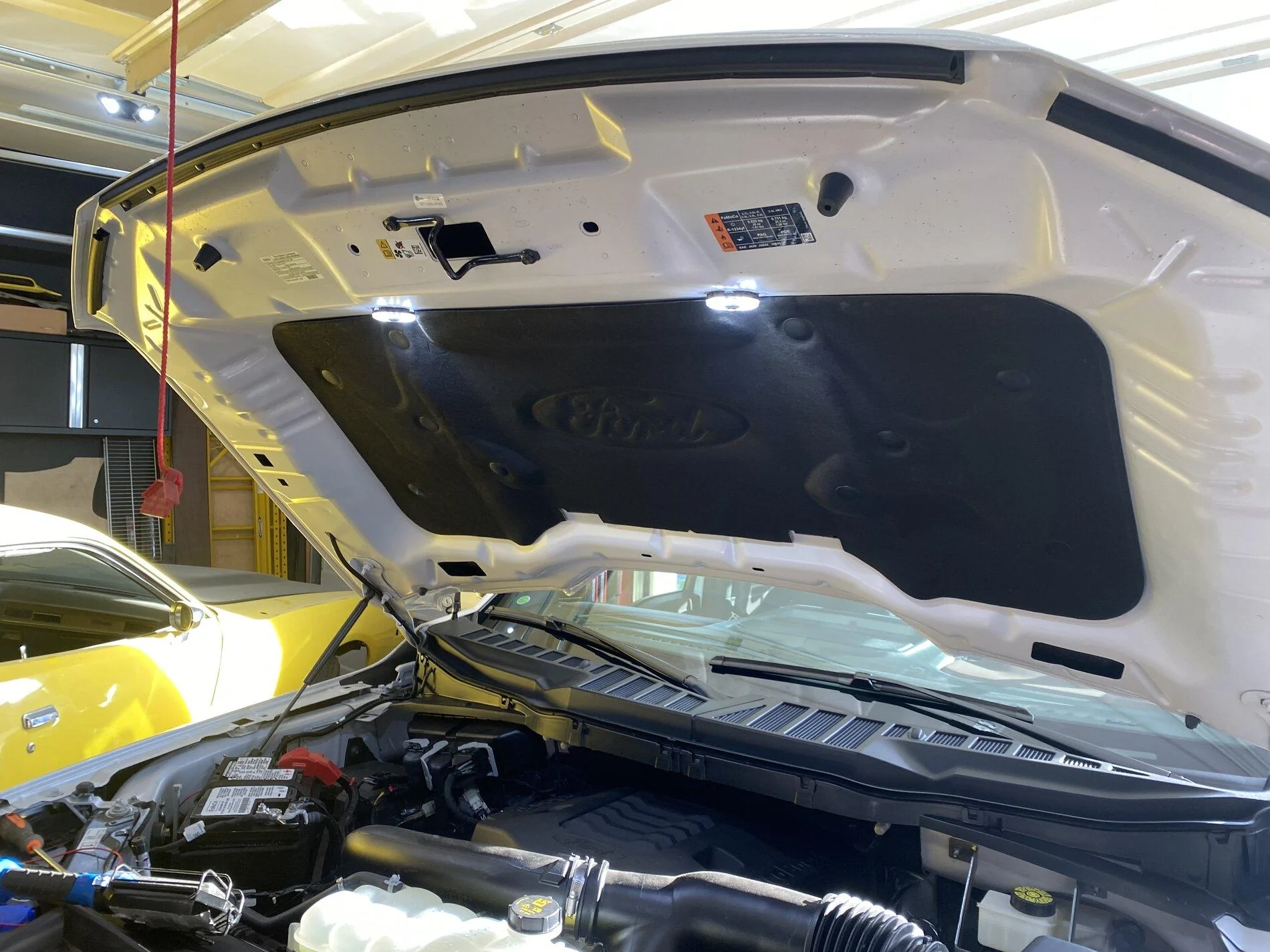 Ford F-150 Under Hood LED lighting B690AB58-2162-4EE8-B024-482340A5FFB5