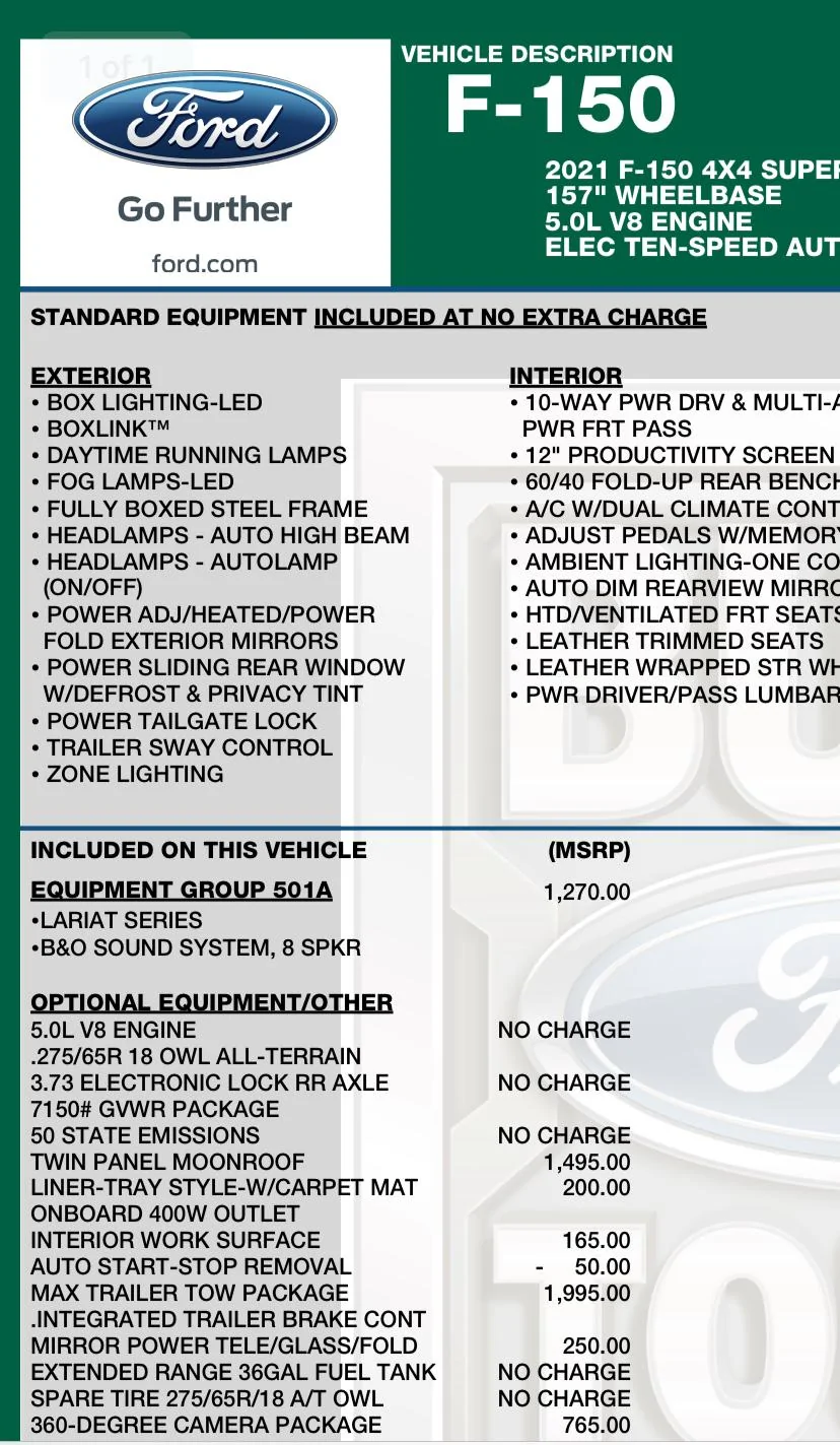 Ford F-150 Zone Lighting NOT Working B947BD8C-1E20-4CB3-8C09-A7847D2E4009