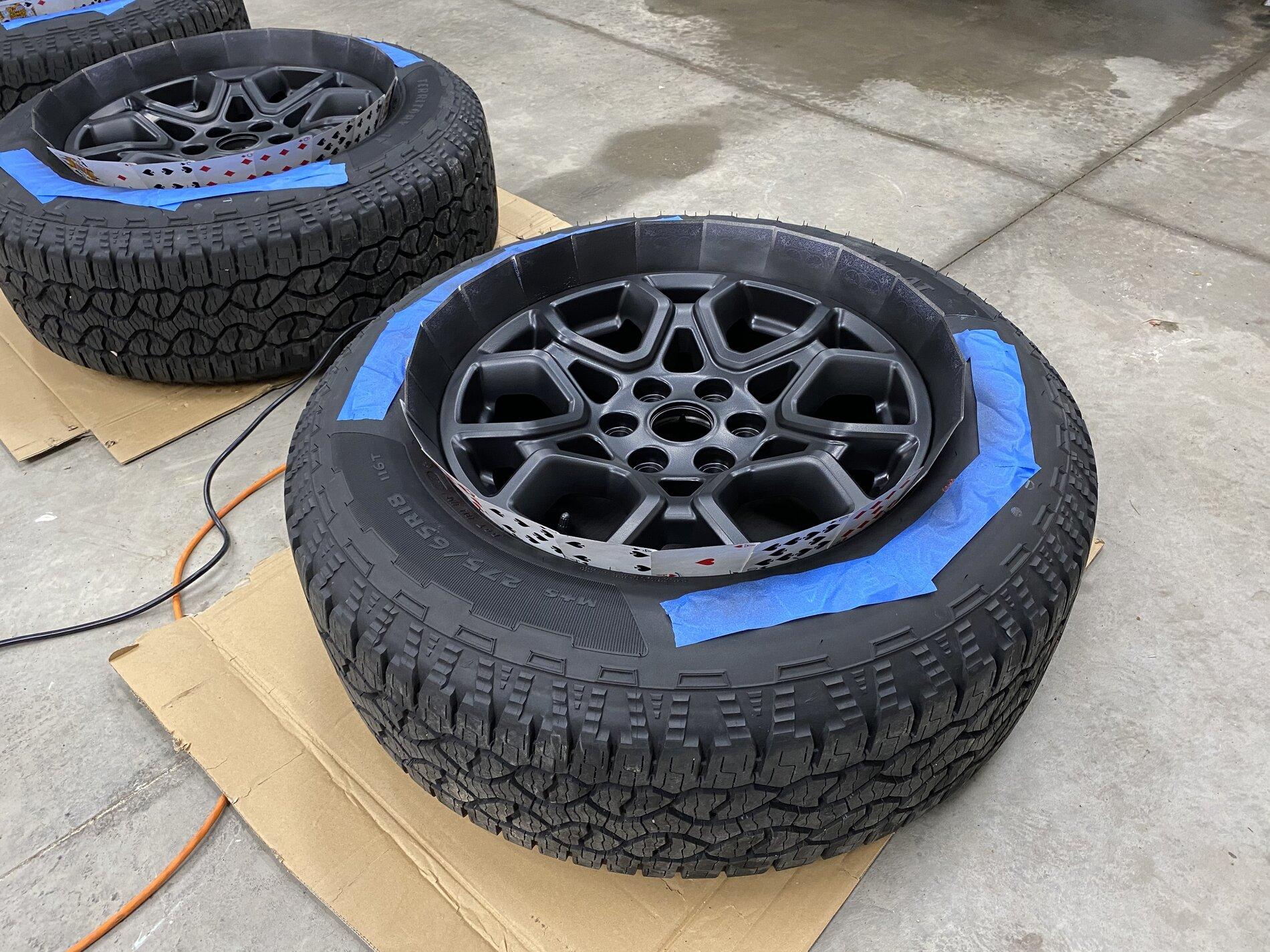 Ford F-150 Factory Wheels Blackout DIY Using Plastidip B95D5AAE-0E8B-432F-A6F5-5EB6F341A1BF