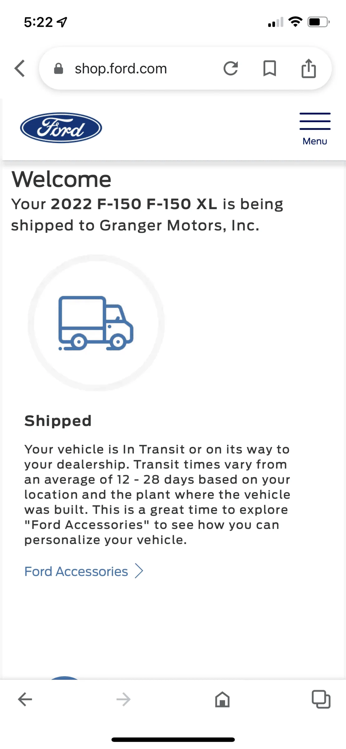 Ford F-150 01/24/2022 Build Week BAD9AA94-9434-4C8C-93DC-B9B944B1FE41