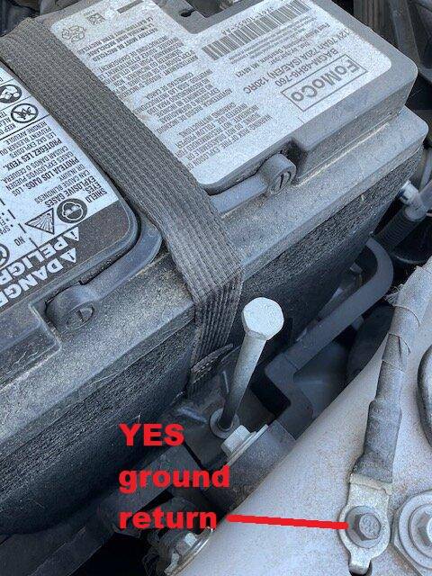 Ford F-150 Battery Aux Wiring batt 1