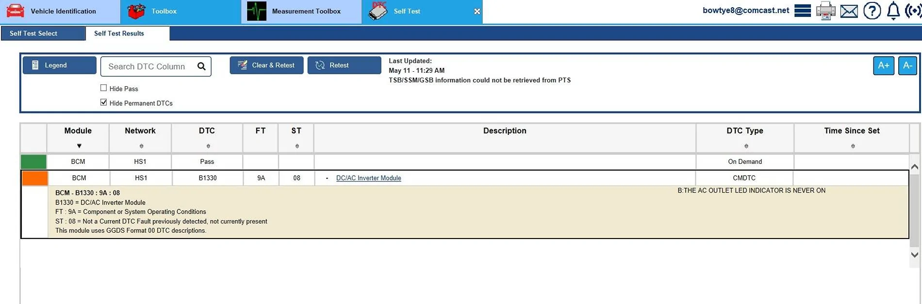 Ford F-150 ECU module programming guide using FDRS bcm test nvertor fail
