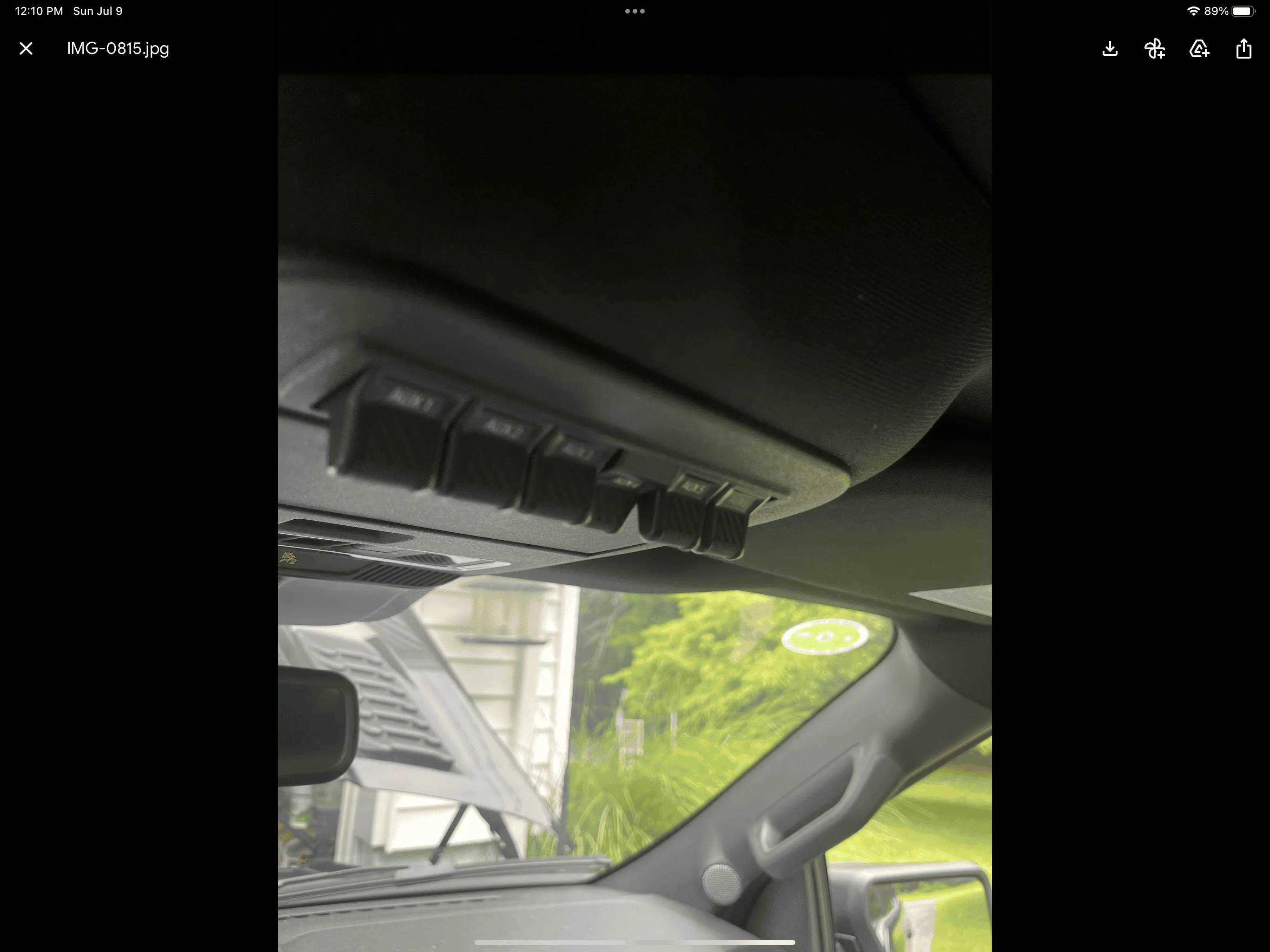 Ford F-150 Upfitter Switch installation BD67CC2C-F357-4E6D-B490-87C5275DAE85