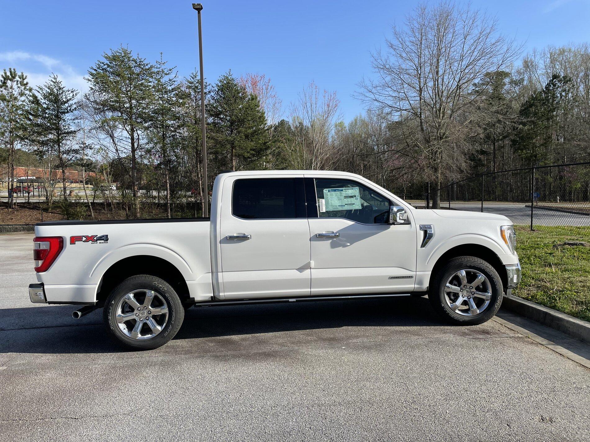 Ford F-150 2021 King Ranch PowerBoost on 35s and 2" level kit BDE0C478-A74F-4180-BF8D-2D8B38D1AE3A
