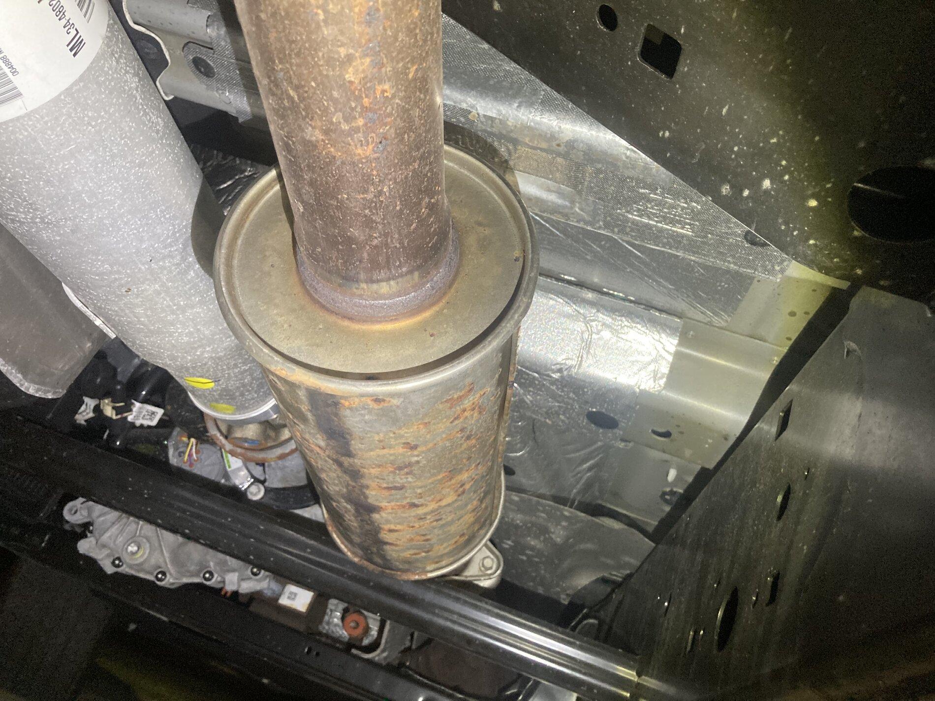 Ford F-150 Rust on rear end of 2021 F-150 -- any others? BED29267-656C-404F-A87E-7116C6CC01BF