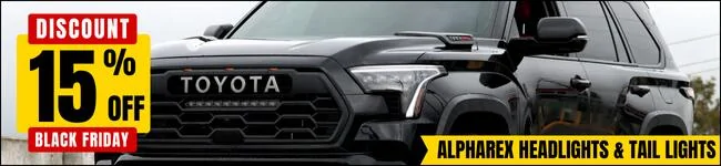 Ford F-150 BLACK FRIDAY | Save on Diode Dynamics, Baja Designs, Morimoto & More (11/22 - 12/3) bf24header-alpharex