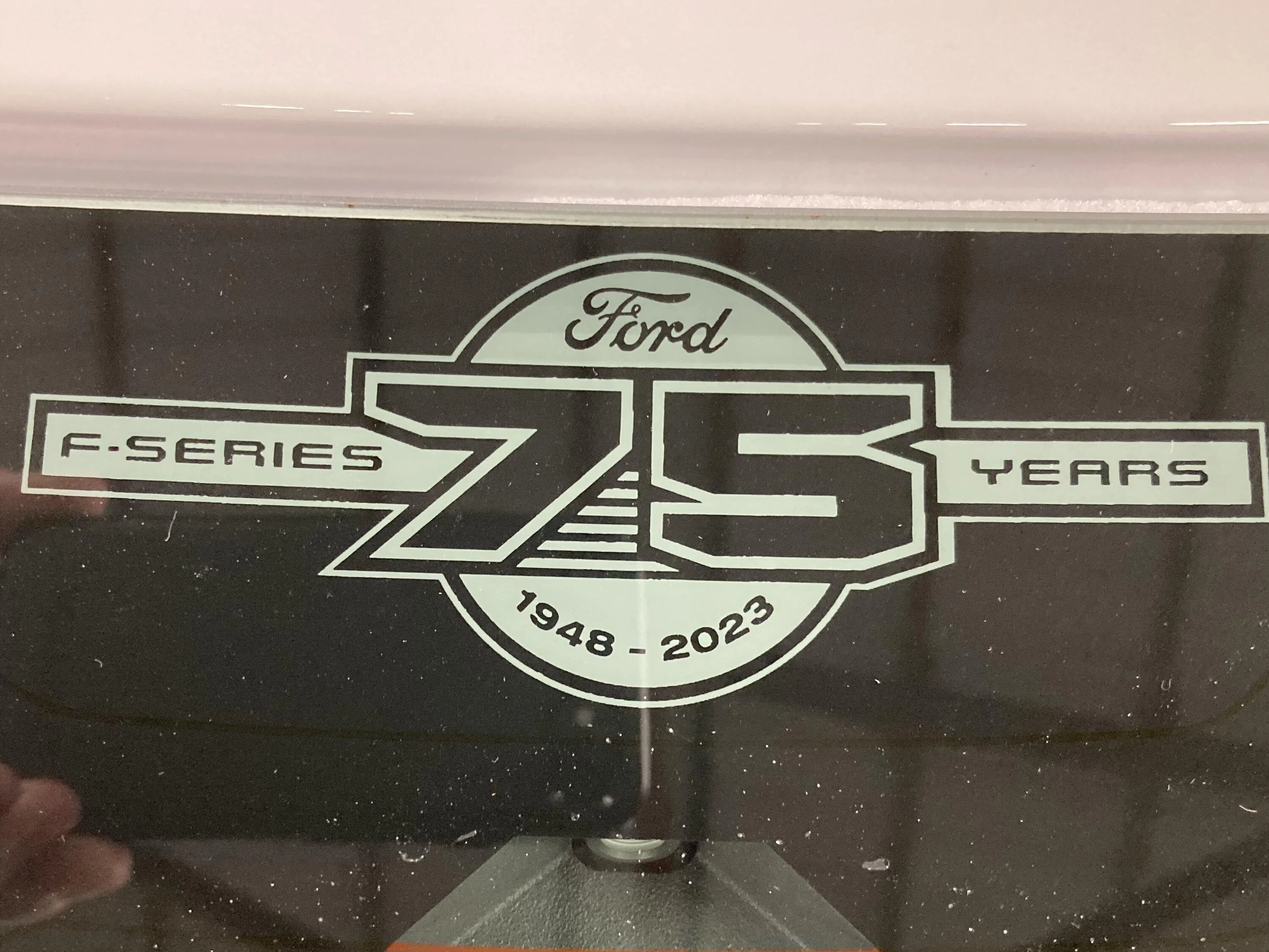 Ford F-150 2023 F150 75 years logo BFB696DA-3131-4C1A-8E63-3B16BB25B3C1