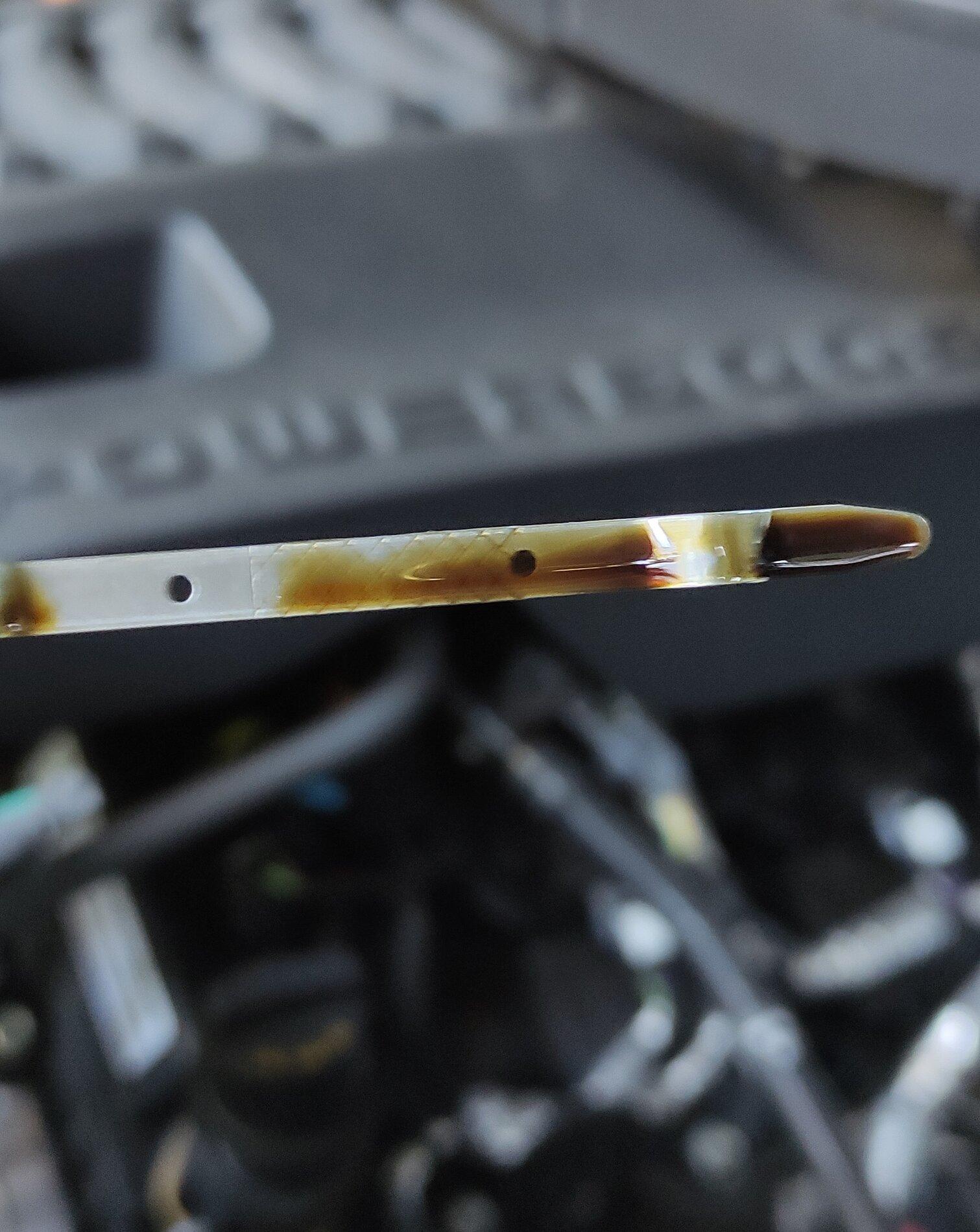 Ford F-150 Blue smoke at start up Big Ears dipstick
