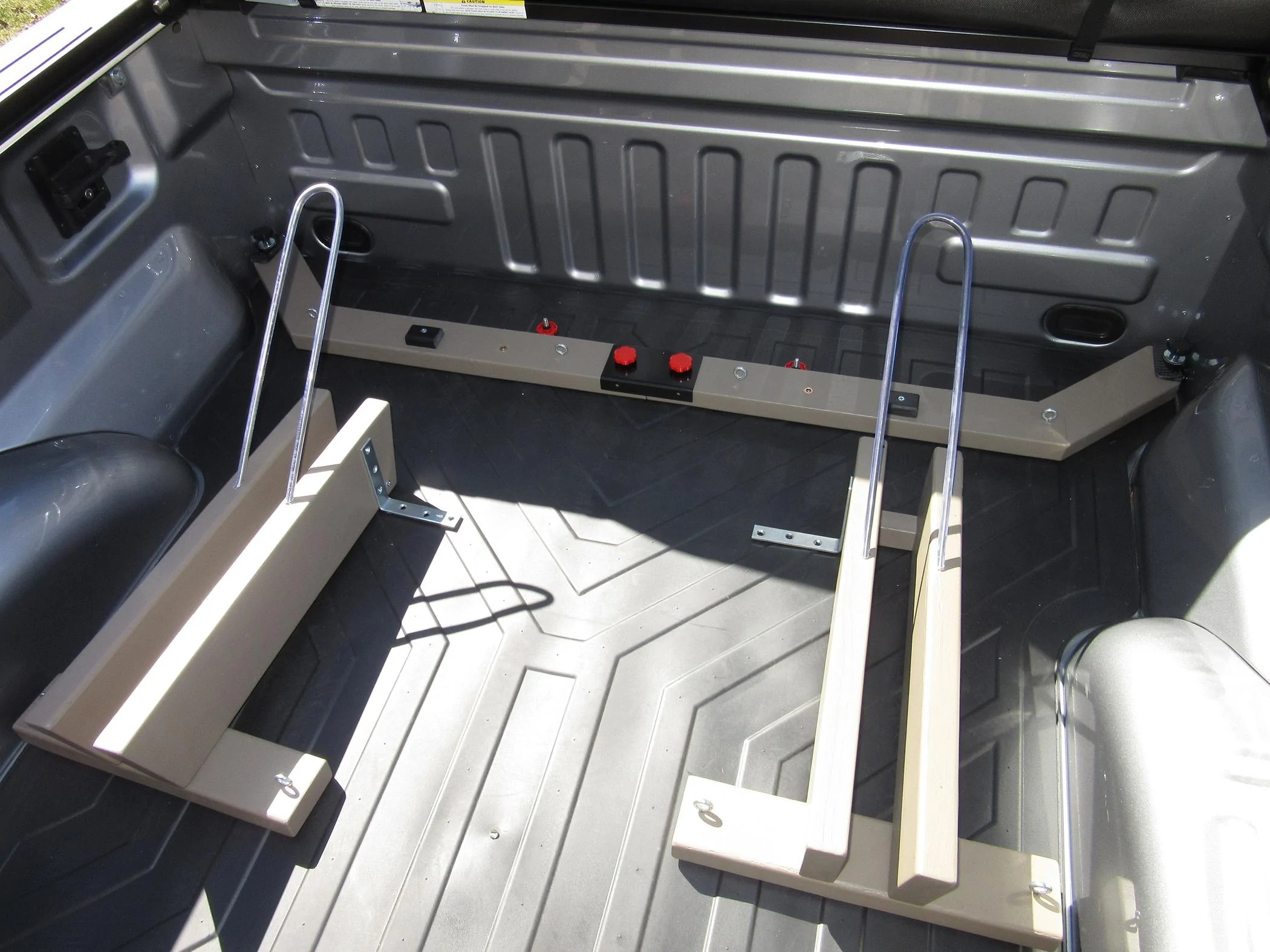Ford F-150 My DIY bicycle carrier Bike carrier 1
