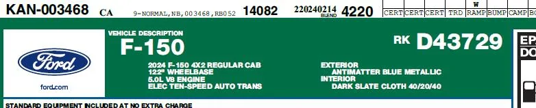 Ford F-150 2024 Powerboost Turbo Failure? Blend Dat