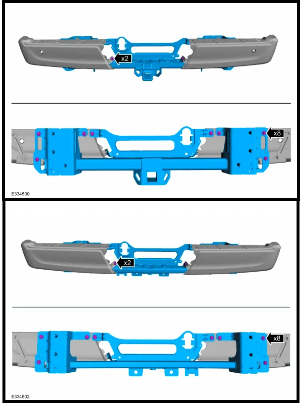 Ford F-150 Upgrading the hitch worth it? BUMPER WITH AND WITHOUT HITCH RECEIVER