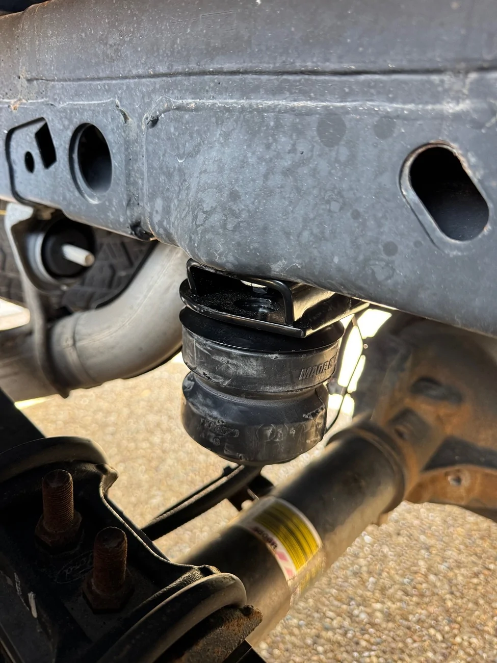 Ford F-150 MO_Bronco's Overland / Do-It-All Build (157" 2023) bumpstop 2