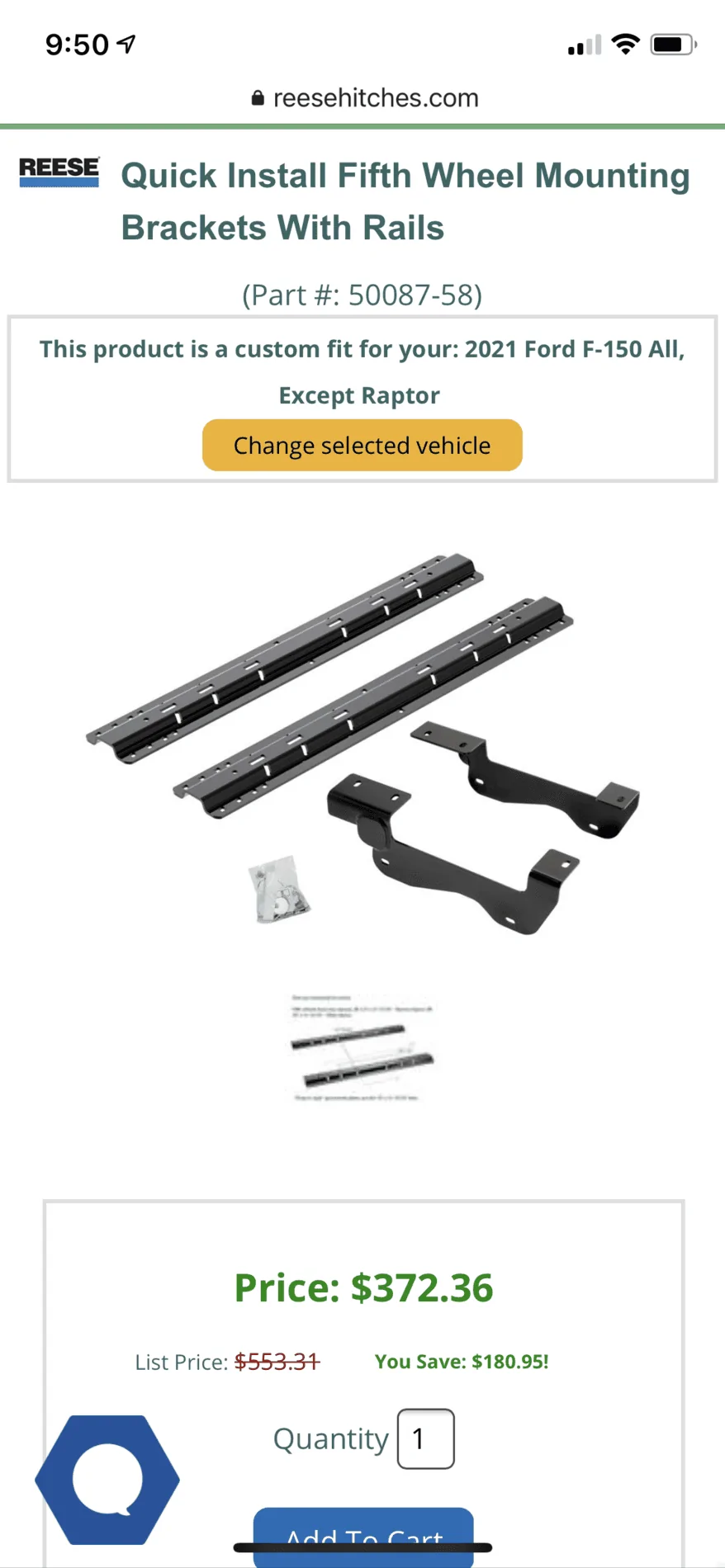 Ford F-150 5th-wheel hitch fitment compatibility with 2021 F150 Powerboost C02CB7C9-A7F5-45AD-A315-14AD40C59615