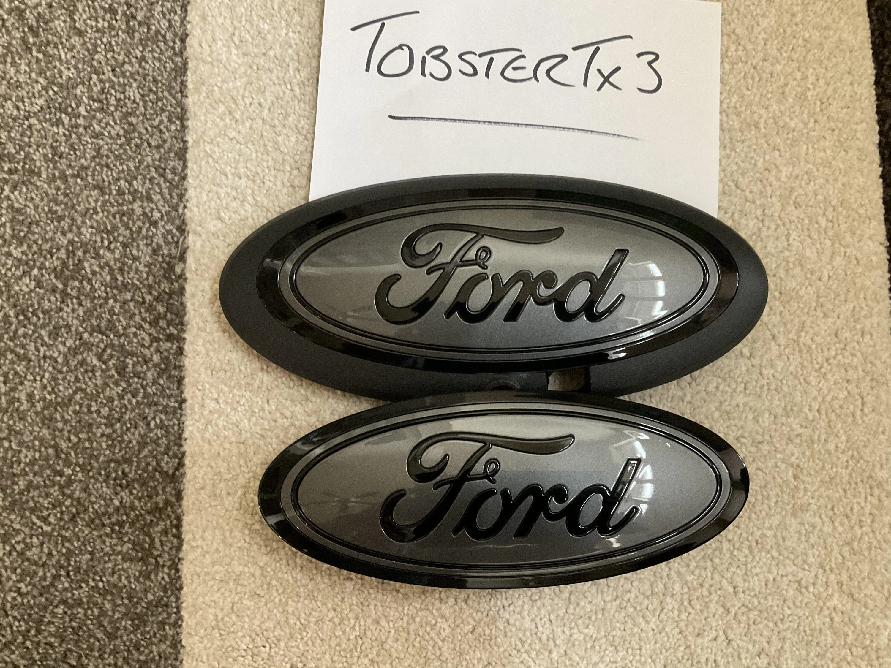 Ford F-150 OEM Ford Emblems - Front & Rear C1D06A16-38F7-40A2-A93B-5E1257C6D933