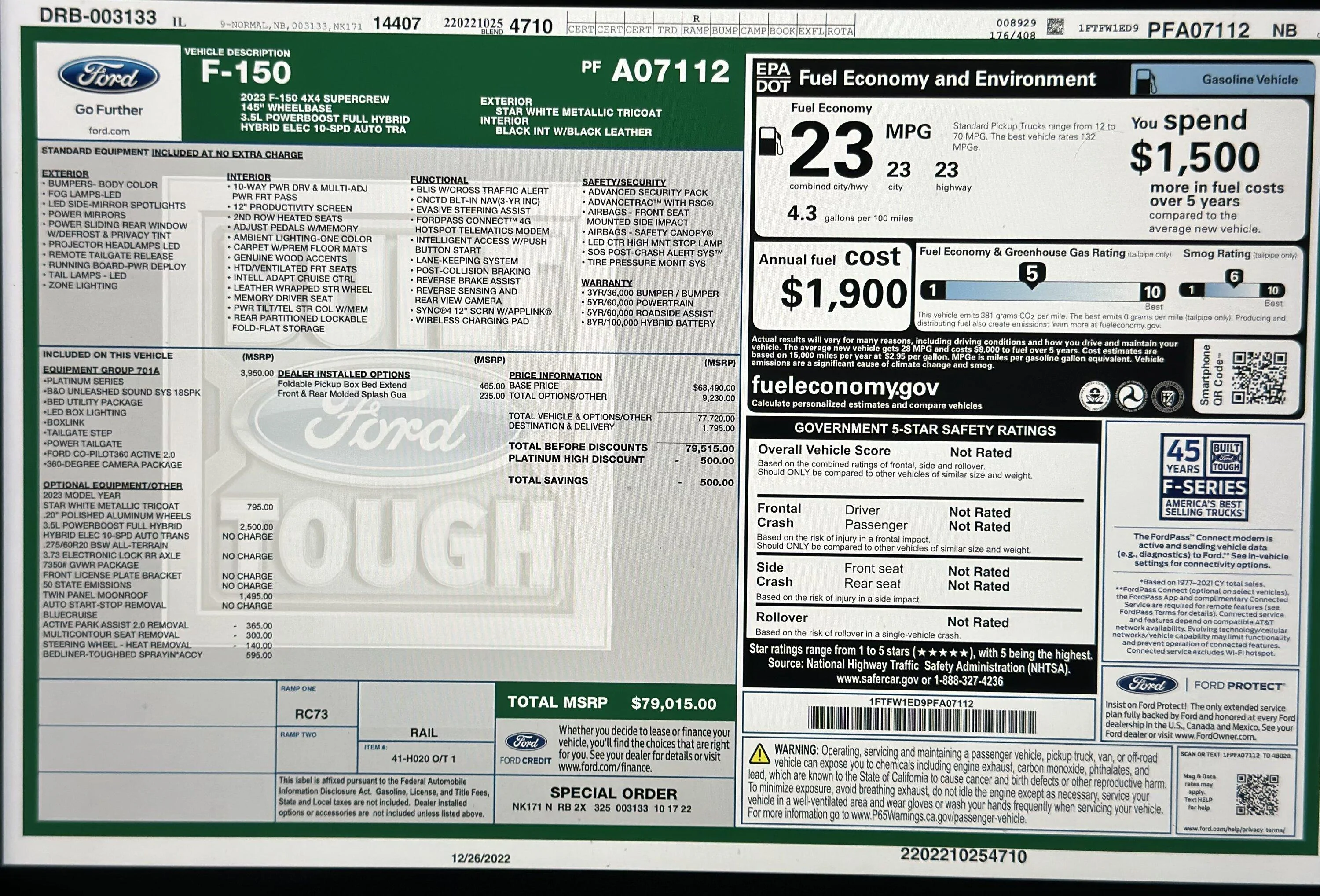 Ford F-150 2023 Platinum, co pilot 360 ? C4CF9C78-E135-4EB7-9E0F-A9F083E34916