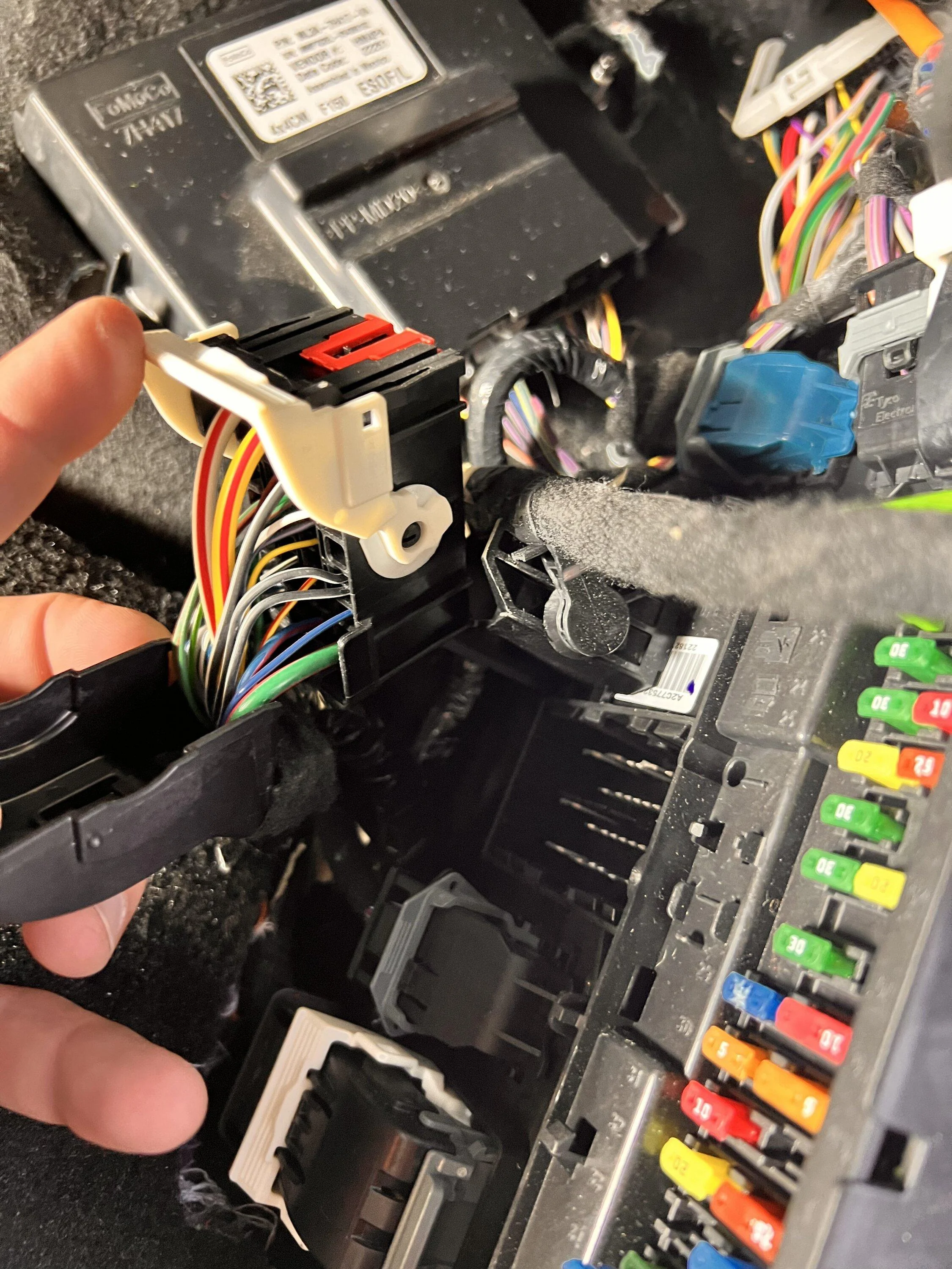 Ford F-150 Upfitter Switch installation C57D6C6D-010A-4078-87EA-AEBD4169B8EB