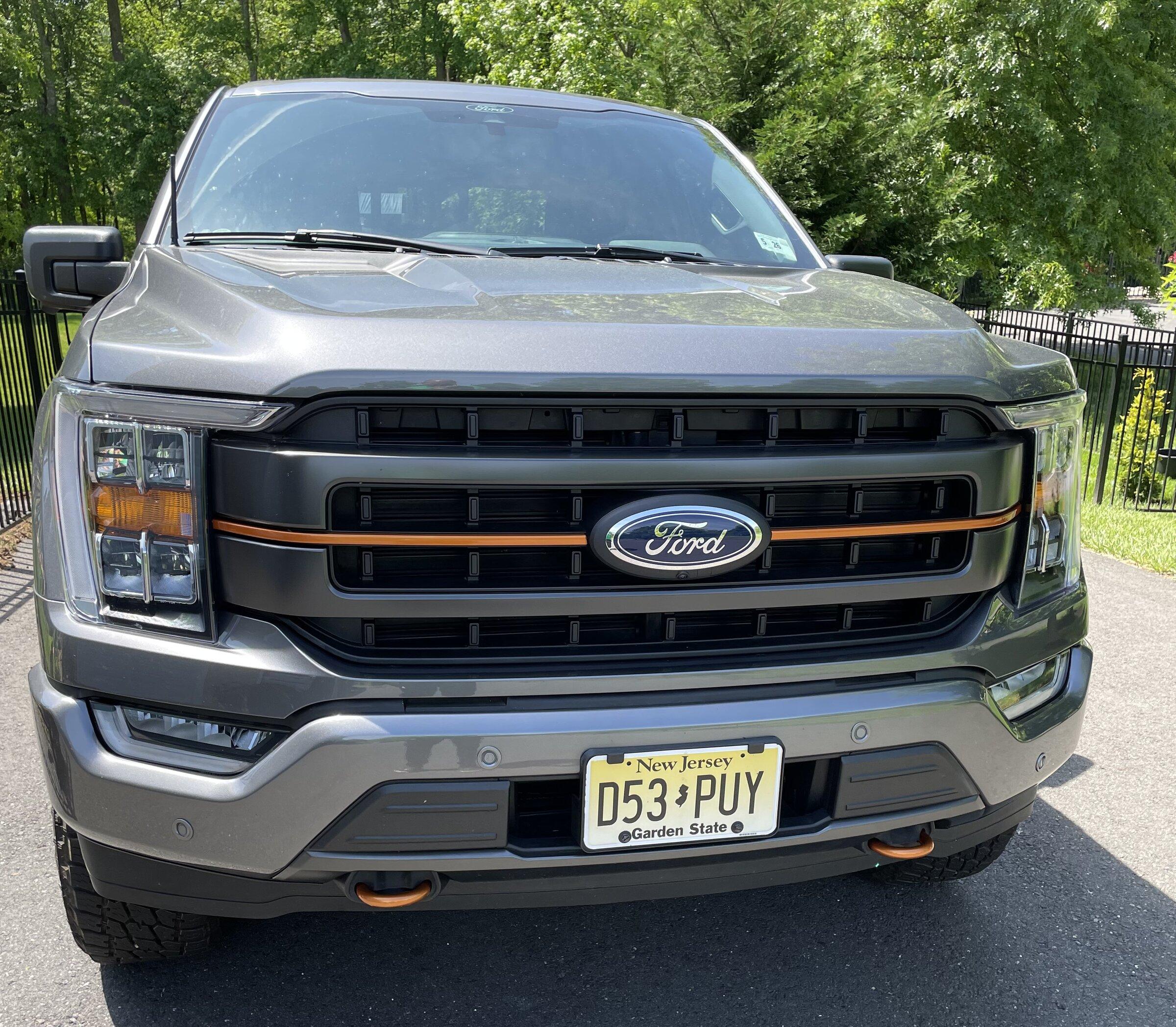 Ford F-150 Lariat grill vinyl mod (tremor-like) C8961CA7-5E42-4E03-AFE1-B124FAE774EB