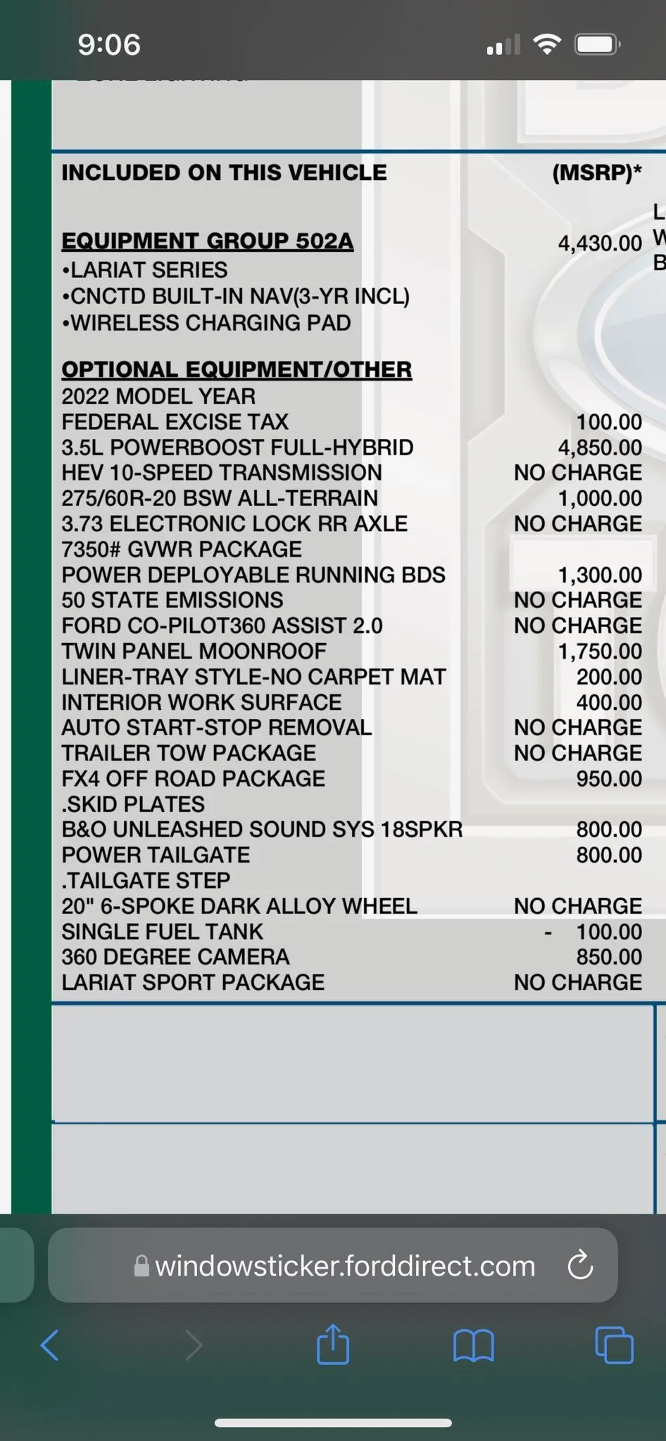 Ford F-150 Trailer Tow Package Vs Tow Technology Package?? Canadian 502a