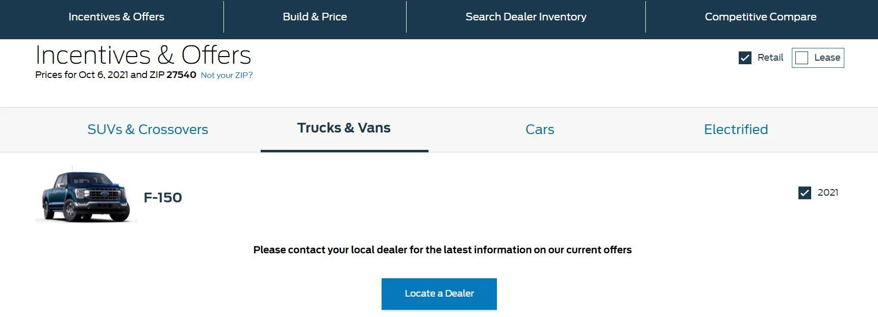 Ford F-150 8/2 Build Week Captur