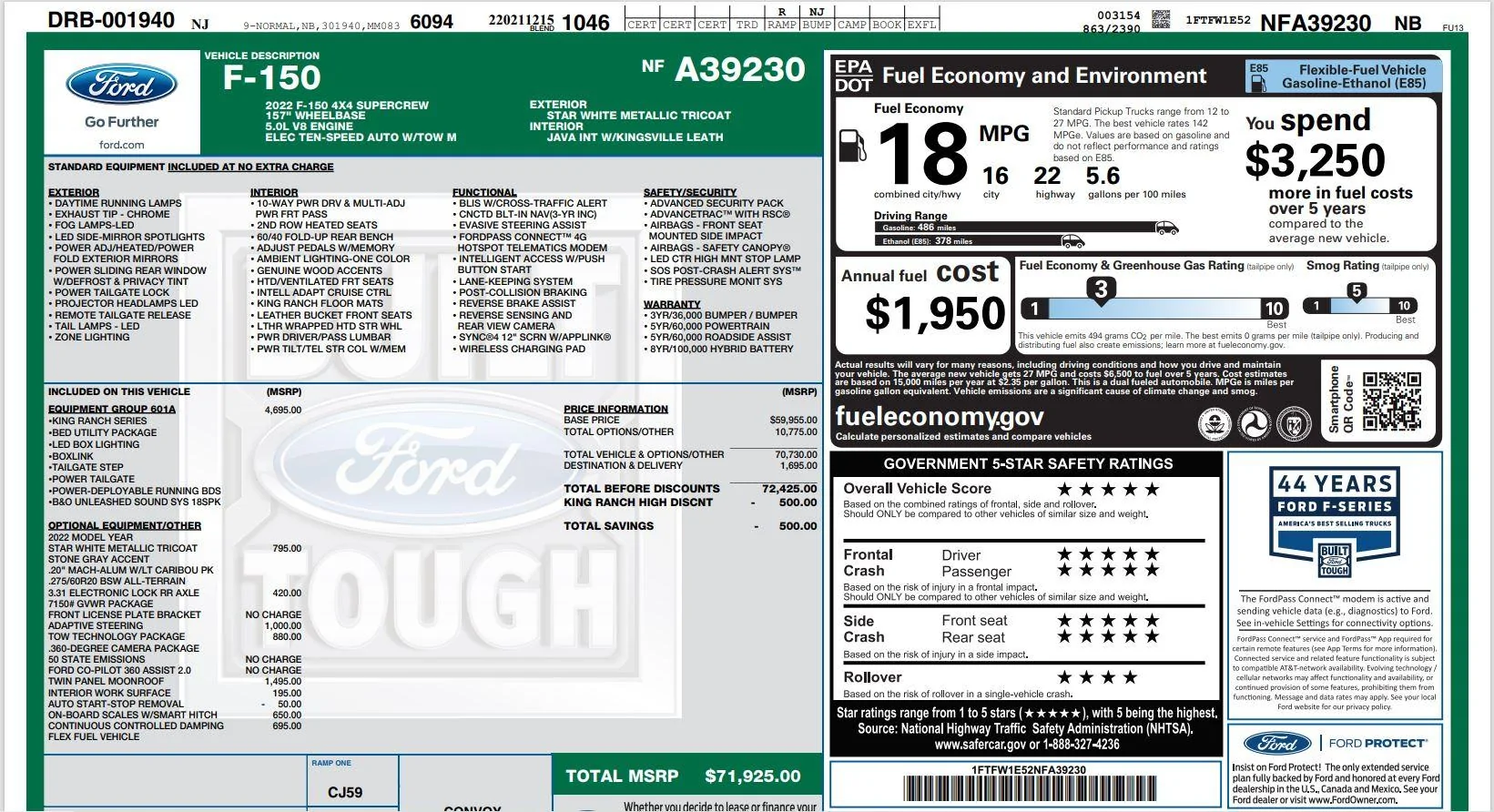 Ford F-150 12/13 Build Week Captur