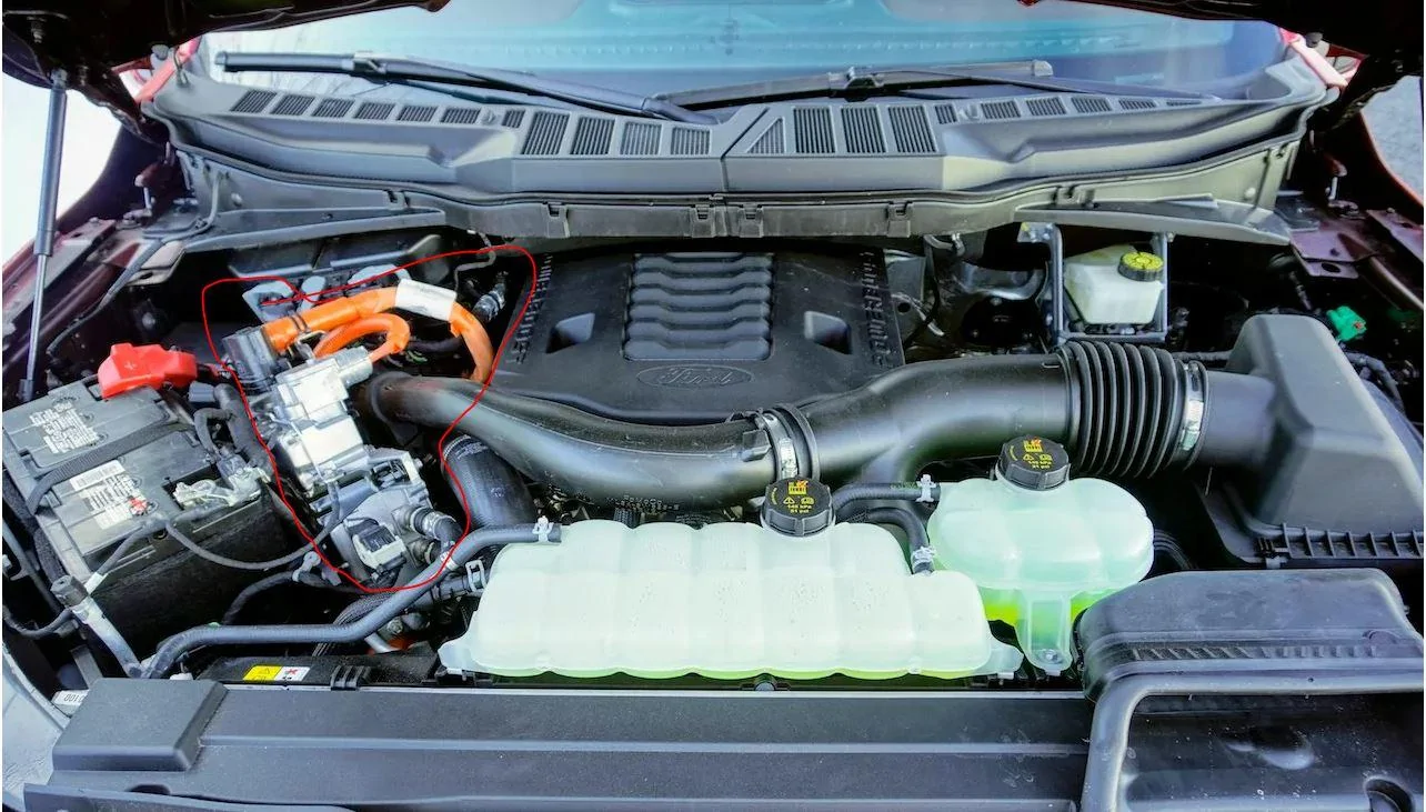 Ford F-150 Can someone explain what part does on the powerboost? Captur