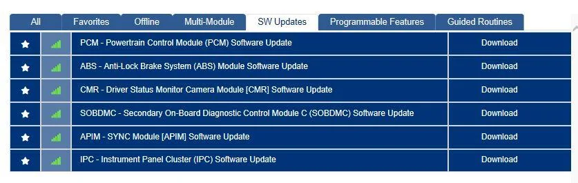 Ford F-150 ECU module programming guide using FDRS Captur