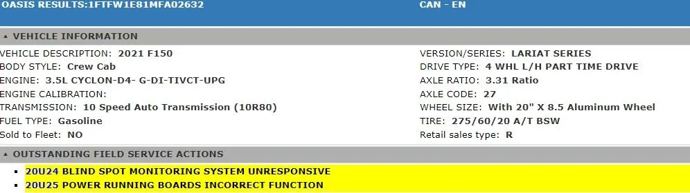 Ford F-150 Rumor/Speculation: Stop Sale on Power Deployable Running Boards CareyWKU