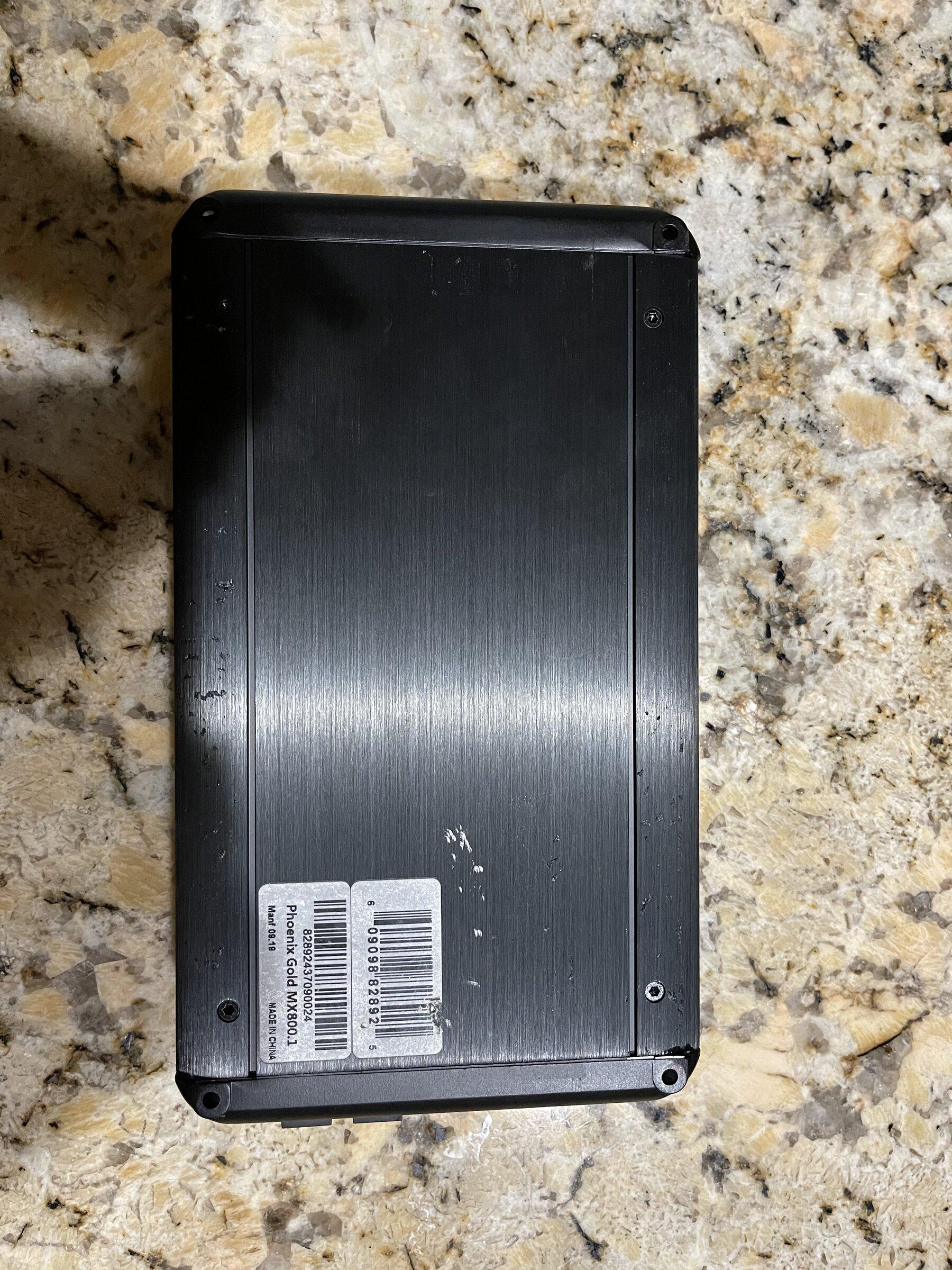 Ford F-150 PHOENIX GOLD MX800 MONOBLOCK AMPLIFIER CB3DF3DC-0B9D-479F-8434-08CB2947B257