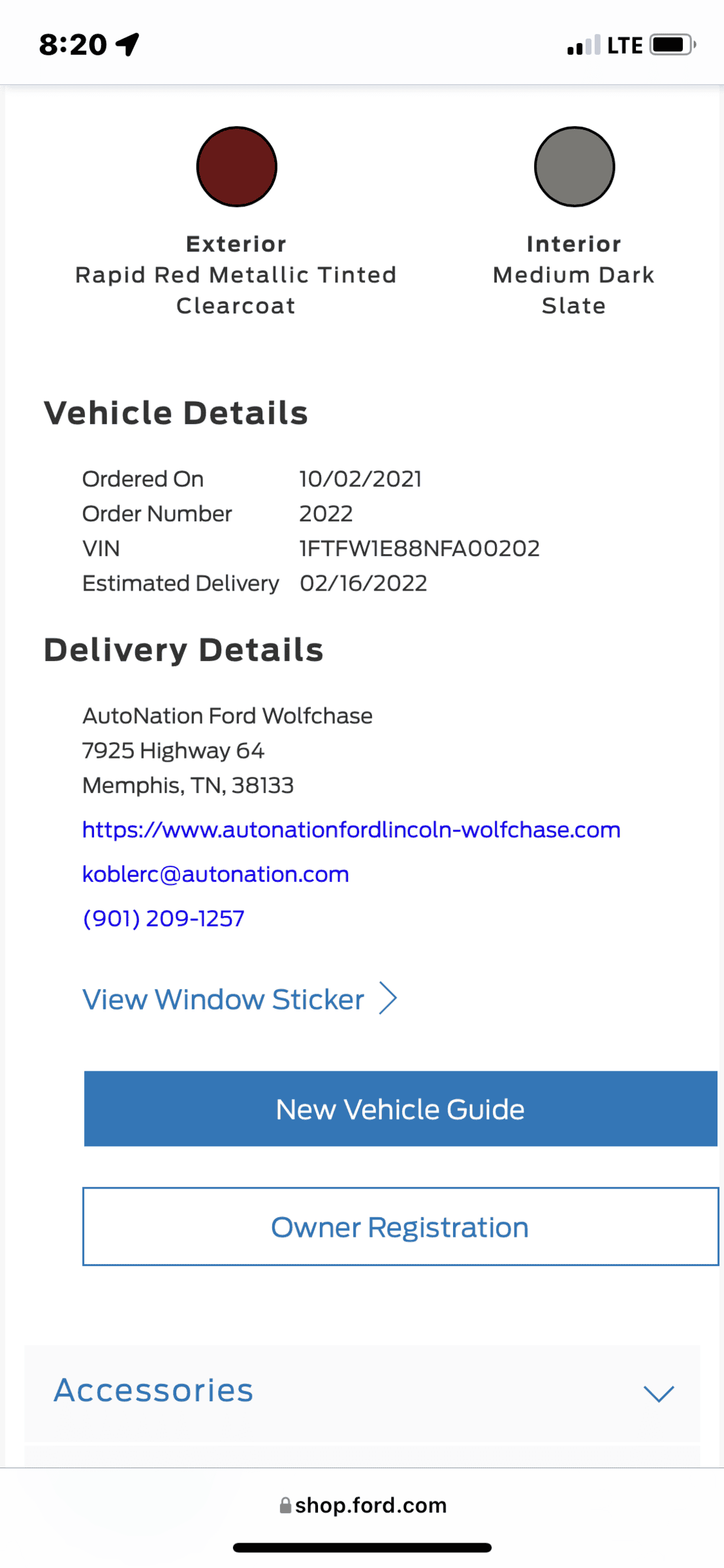 Ford F-150 01/24/2022 Build Week CB44D6C3-E04B-4C95-ADC4-5AC481FC600D