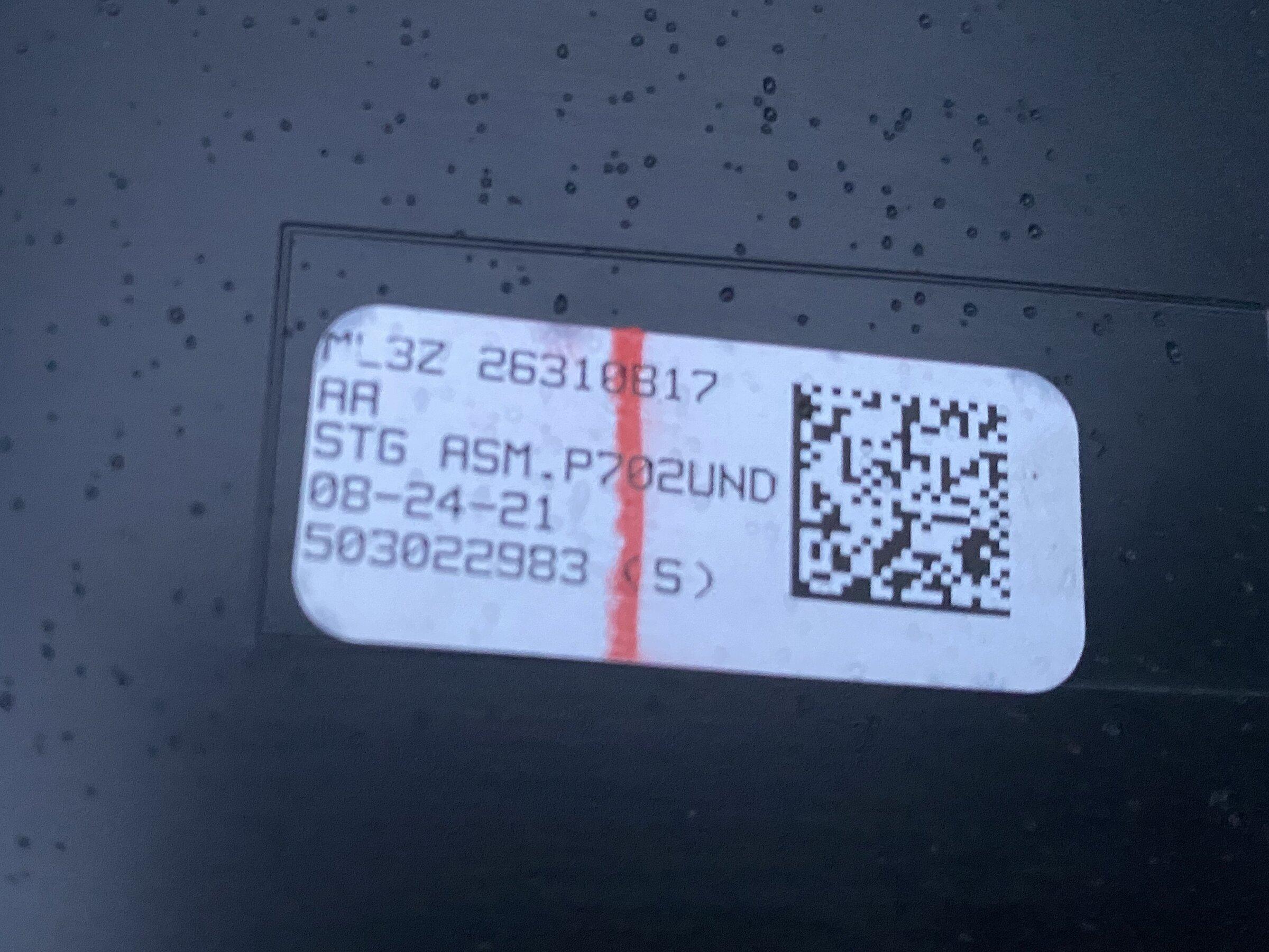 Ford F-150 2021 F-150 underseat lock box bin CBCE748B-8BFB-42C4-B97E-3C892AD1719F