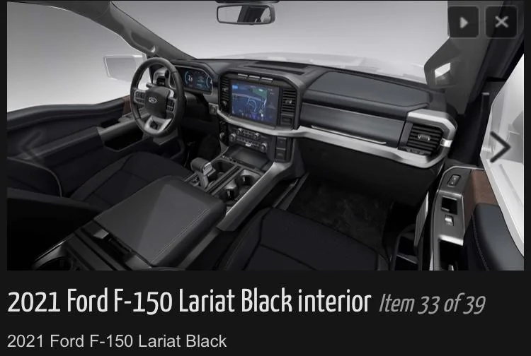 Ford F-150 Sport Pkg. vs Sport Appearance Pkg. interior colors. CCA35745-8C95-4D95-A0FB-906797AFA9E5