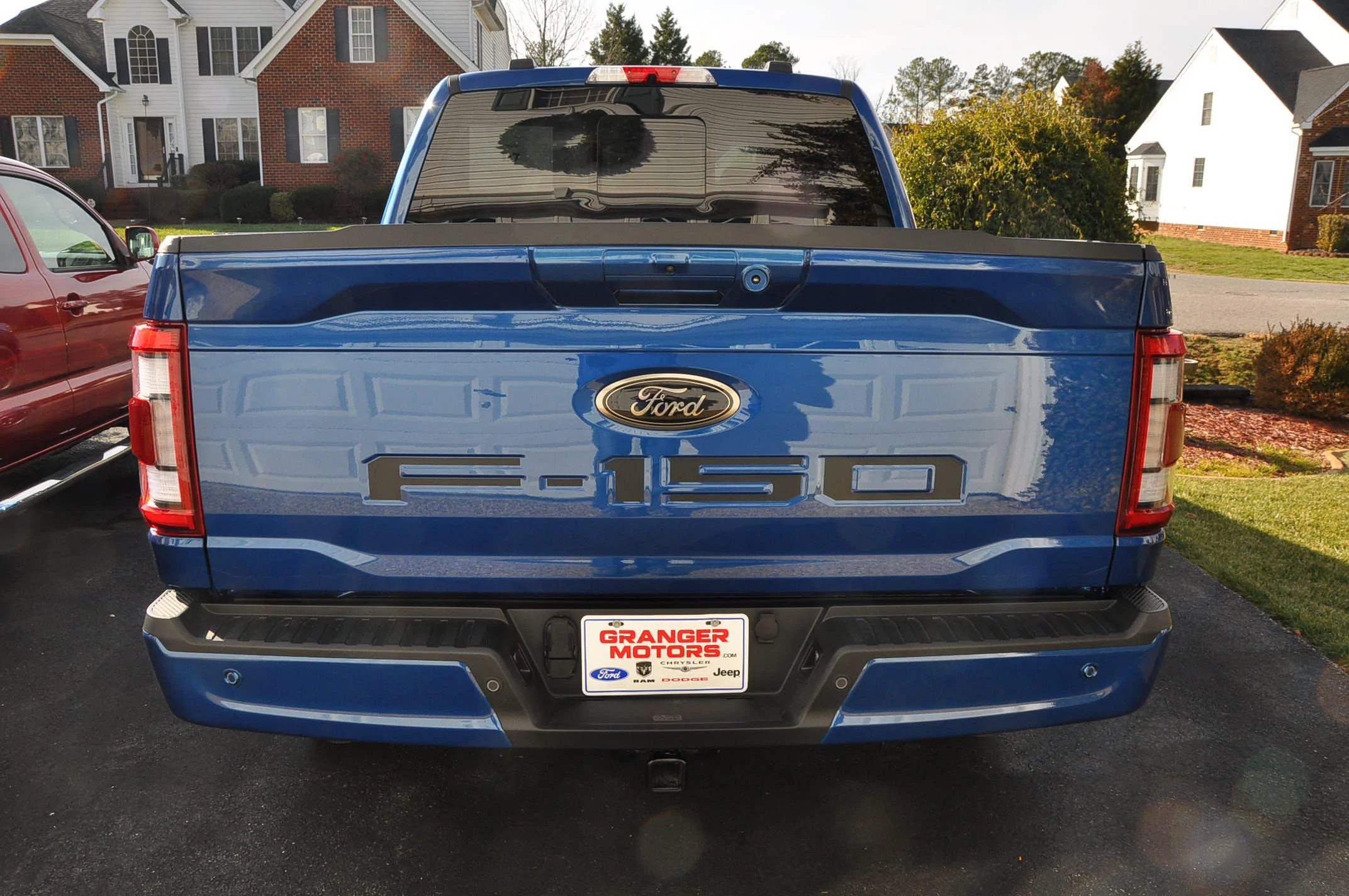 Ford F-150 Metal Tailgate Lettering Clean 3