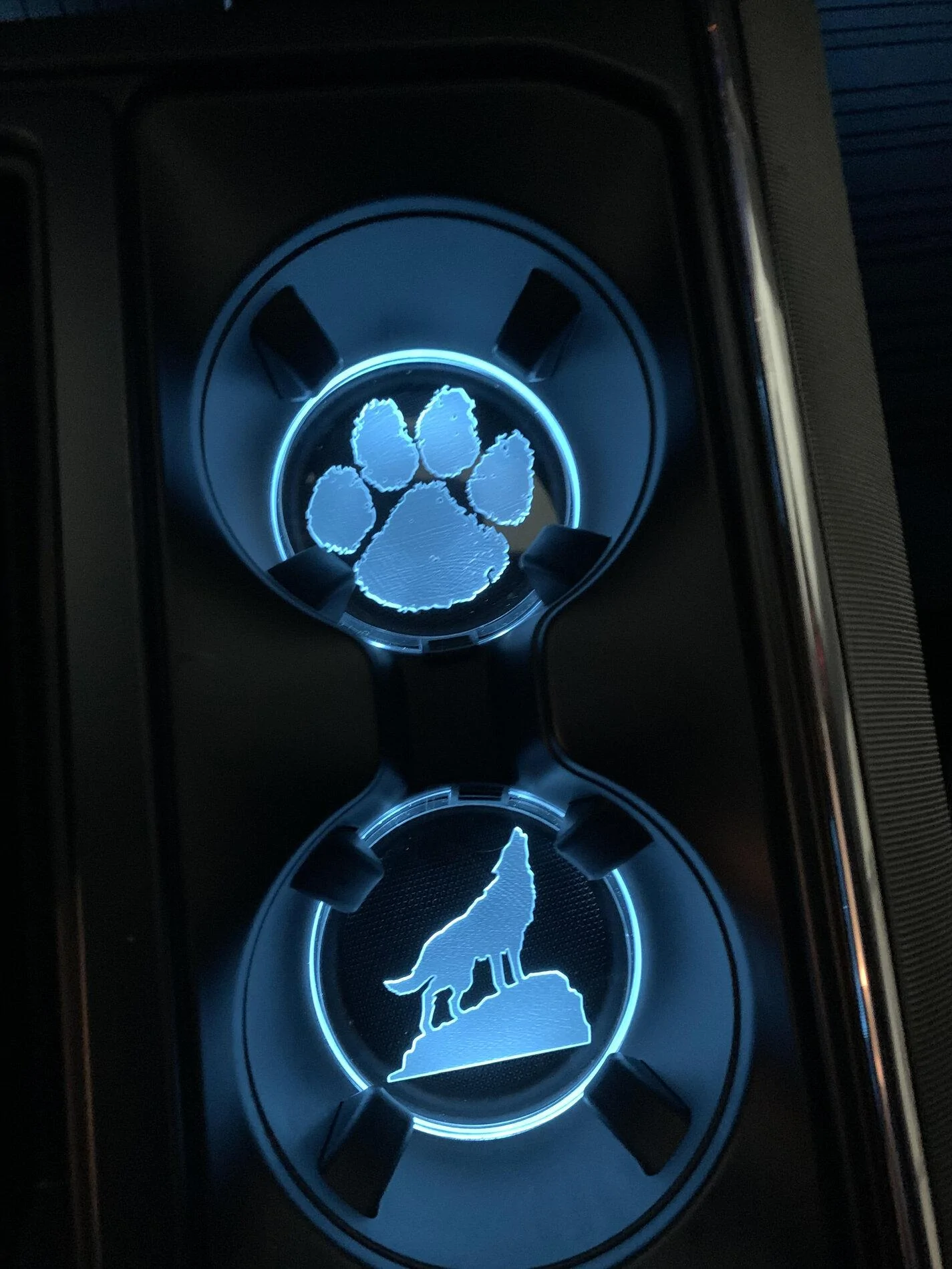 Clemson and NC State Cup Holder Inserts.jpg