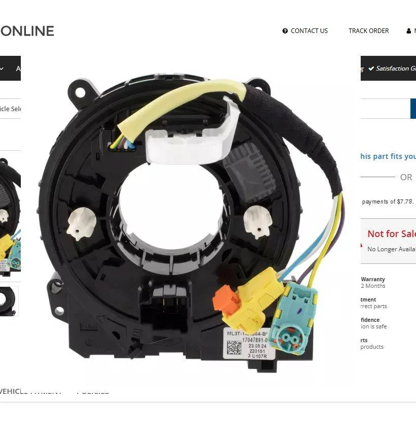 Ford F-150 Heated Steering Wheel Retrofit - updated with information Clockspring