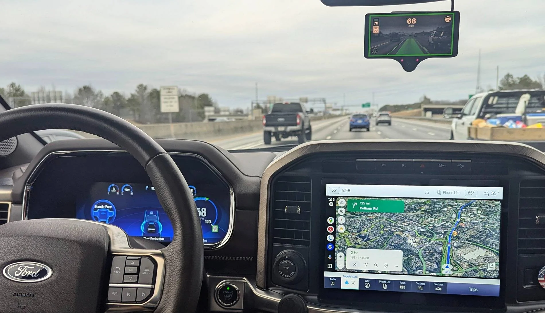 Ford F-150 Introducing Bluepilot! A Ford specific fork for Comma3X / OpenPilot Comma 3x Windshield Mount