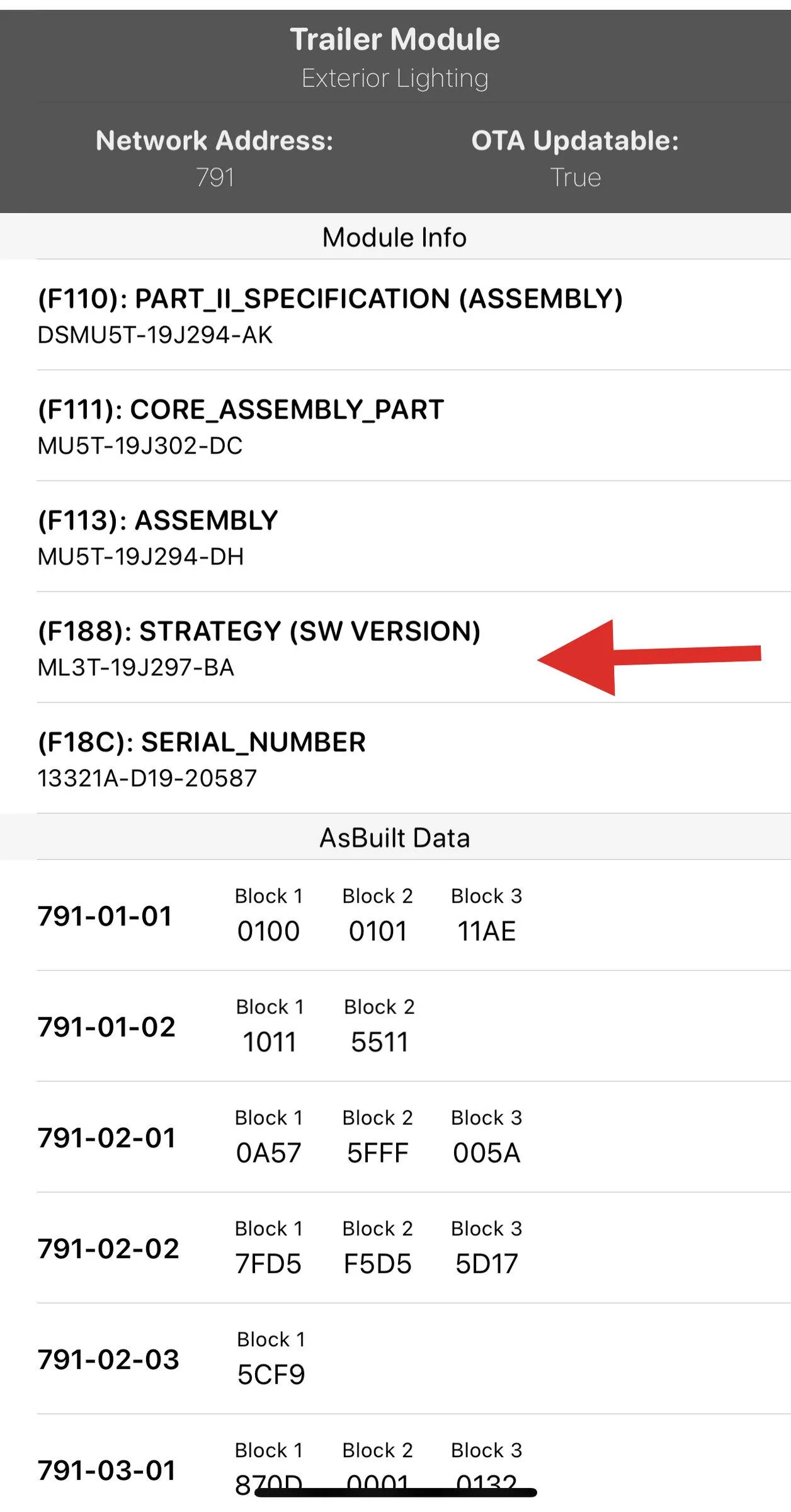 Ford F-150 Recall: REPROGRAM INTEGRATED TRAILER RELAY MODULE (Campaign/NHTSA#
22S17/22v193) D11EA243-2DF8-4B93-8293-EE7205F9719C