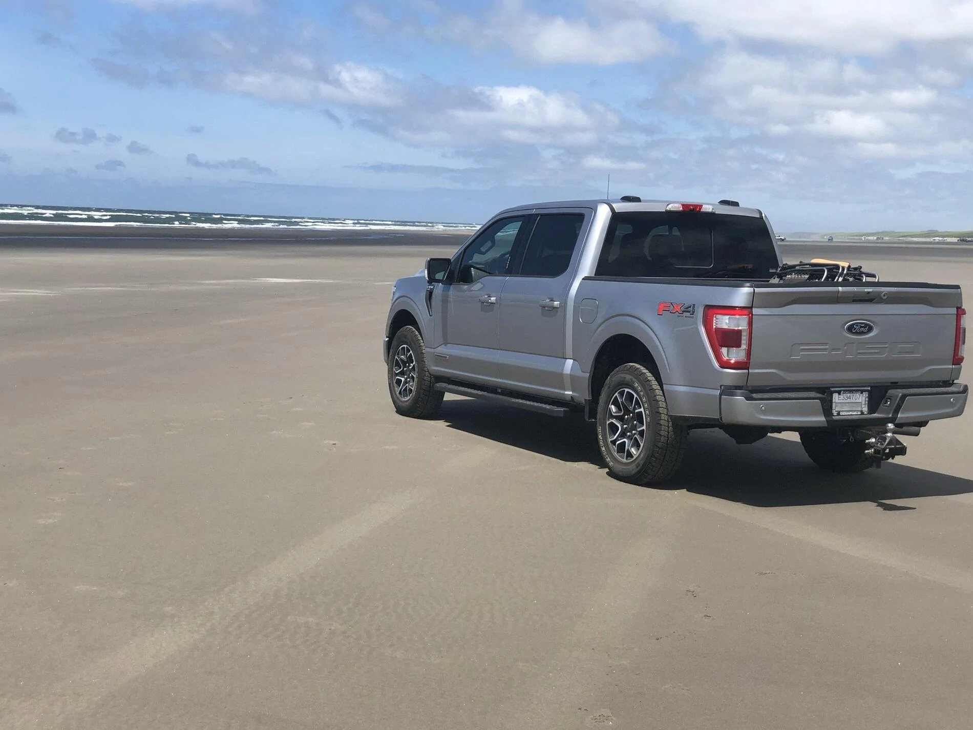 Ford F-150 10000 Miles cross country towing F-150 Powerboost Lariat Max Tow Package D23C7400-4835-47A0-9670-AFF5E4101BCA