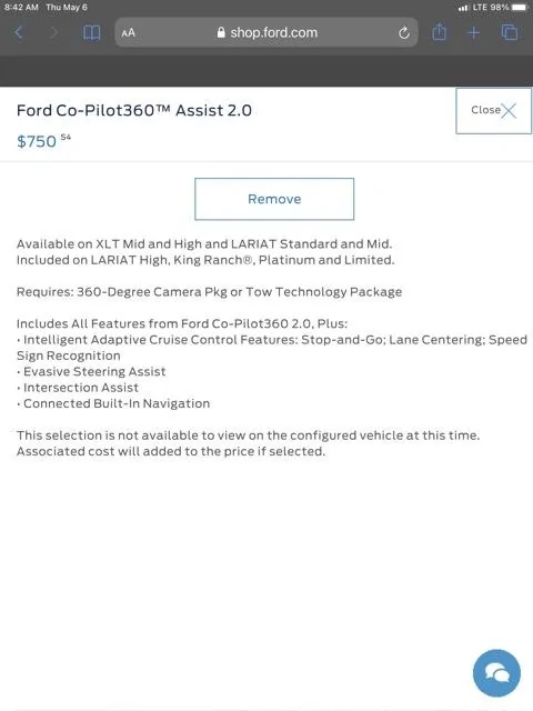 Ford F-150 Issue Towing TT with Lane Centering D5EFB805-A4C9-4DDB-A12D-6F7940E373E5