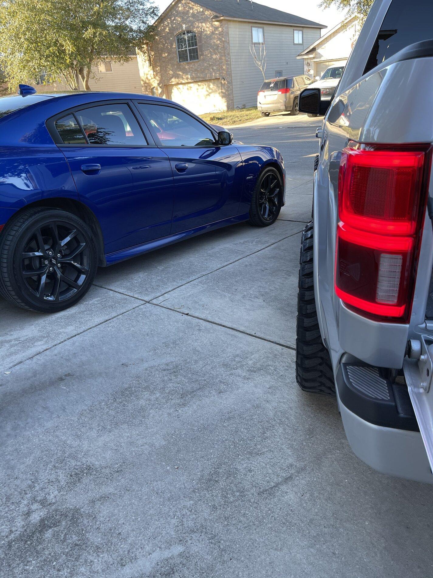 Ford F-150 2.25" leveling kit installed on my 2021 F-150 XLT PowerBoost D915B79D-B20E-4A31-B4E2-560F2B64F249