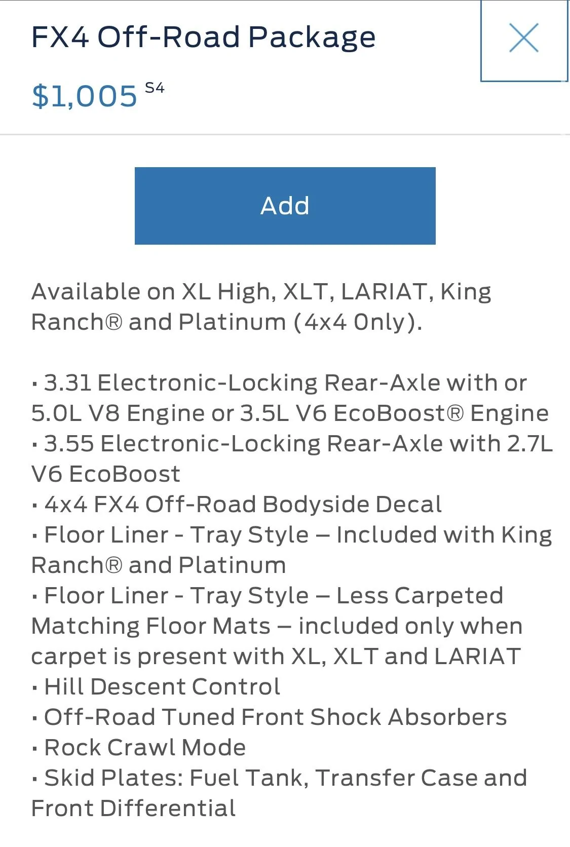 Ford F-150 FX4 vs Sport 4x4 DC5E9568-1A12-412B-837F-DBEDDDB699DC