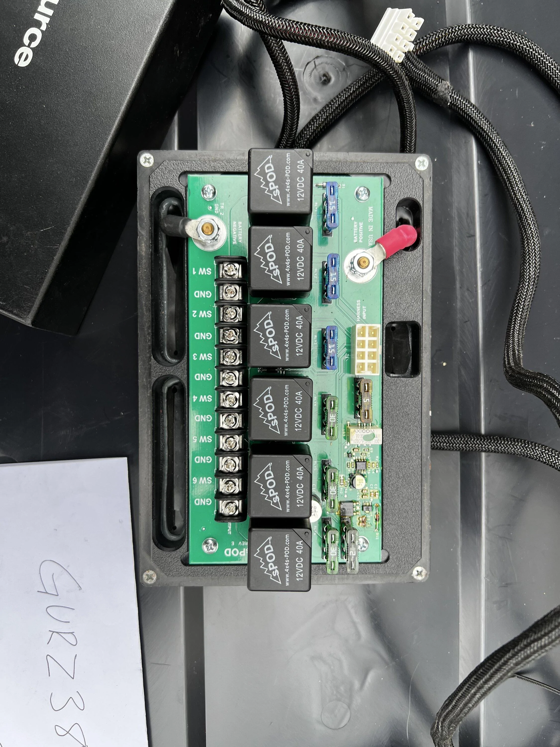 Ford F-150 SPOD Circuit Controller and 6 Aux Switches DCD6C3B1-3716-4EDD-850B-1ED5DD116CD1