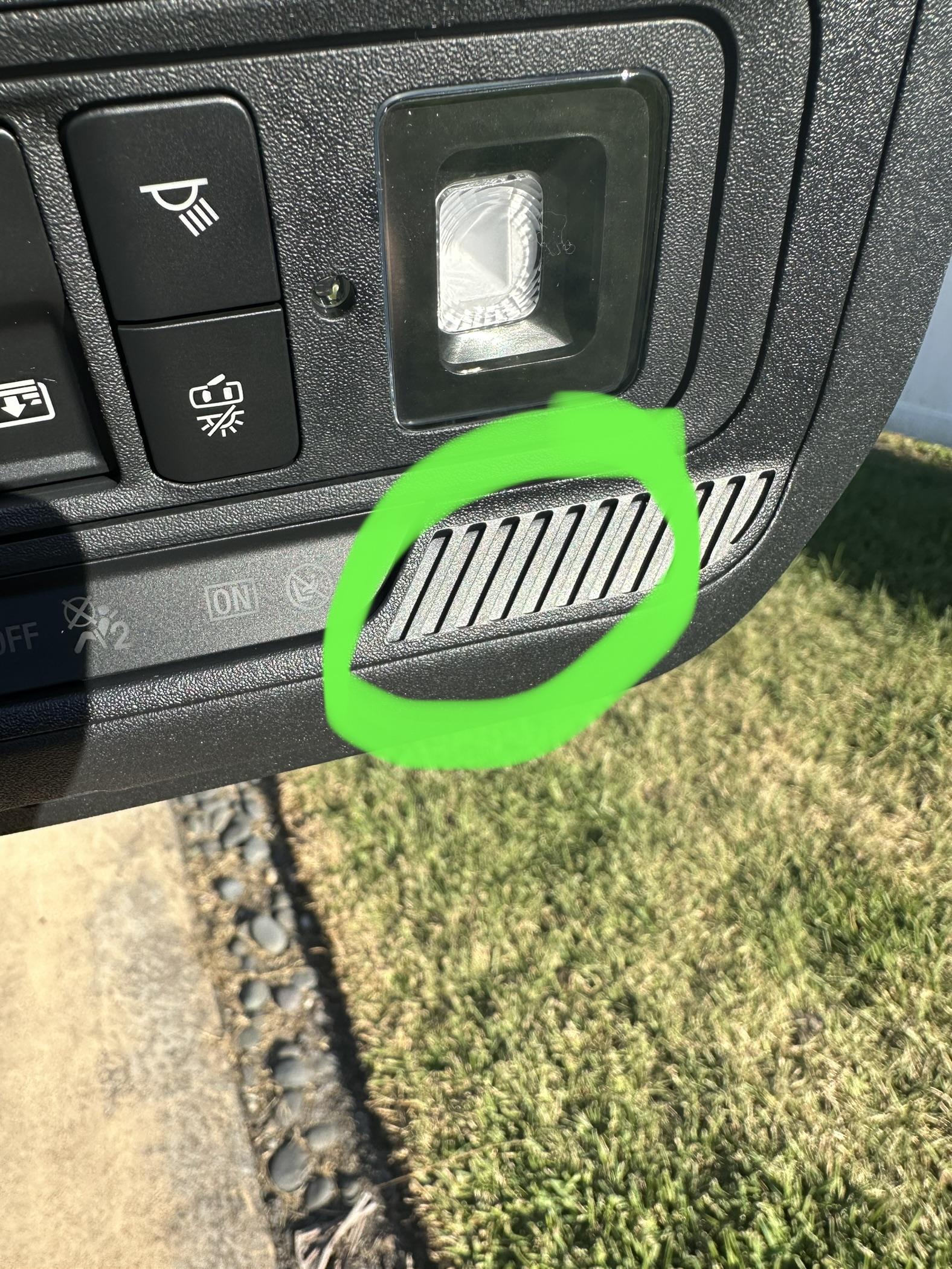 Ford F-150 Upfitter Switch installation DF569610-8314-43CD-8FE6-E186FCD9D9F4